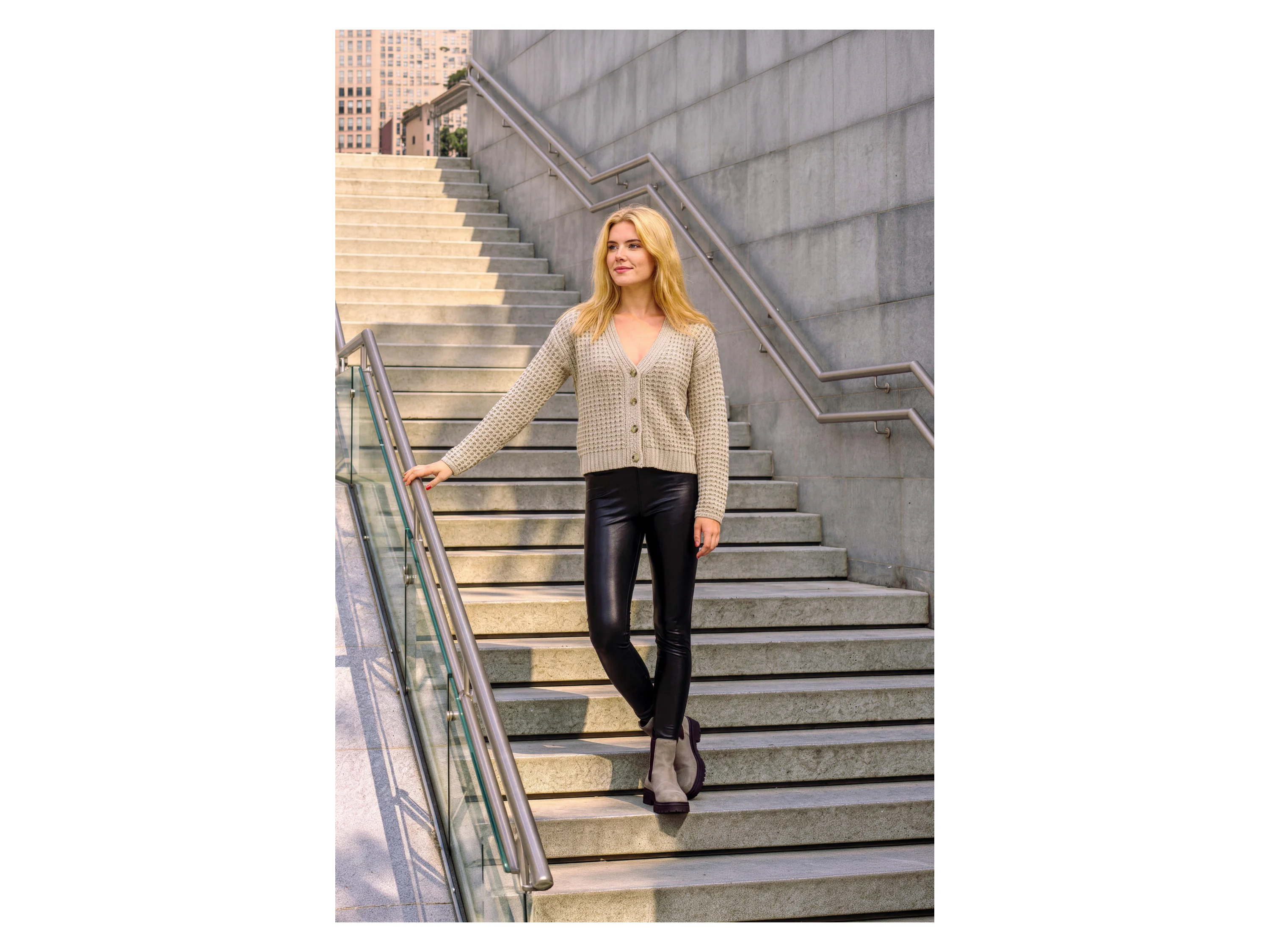 ESMARA® Damen Leggings (Schwarz, 42) – Bild 4 von 4