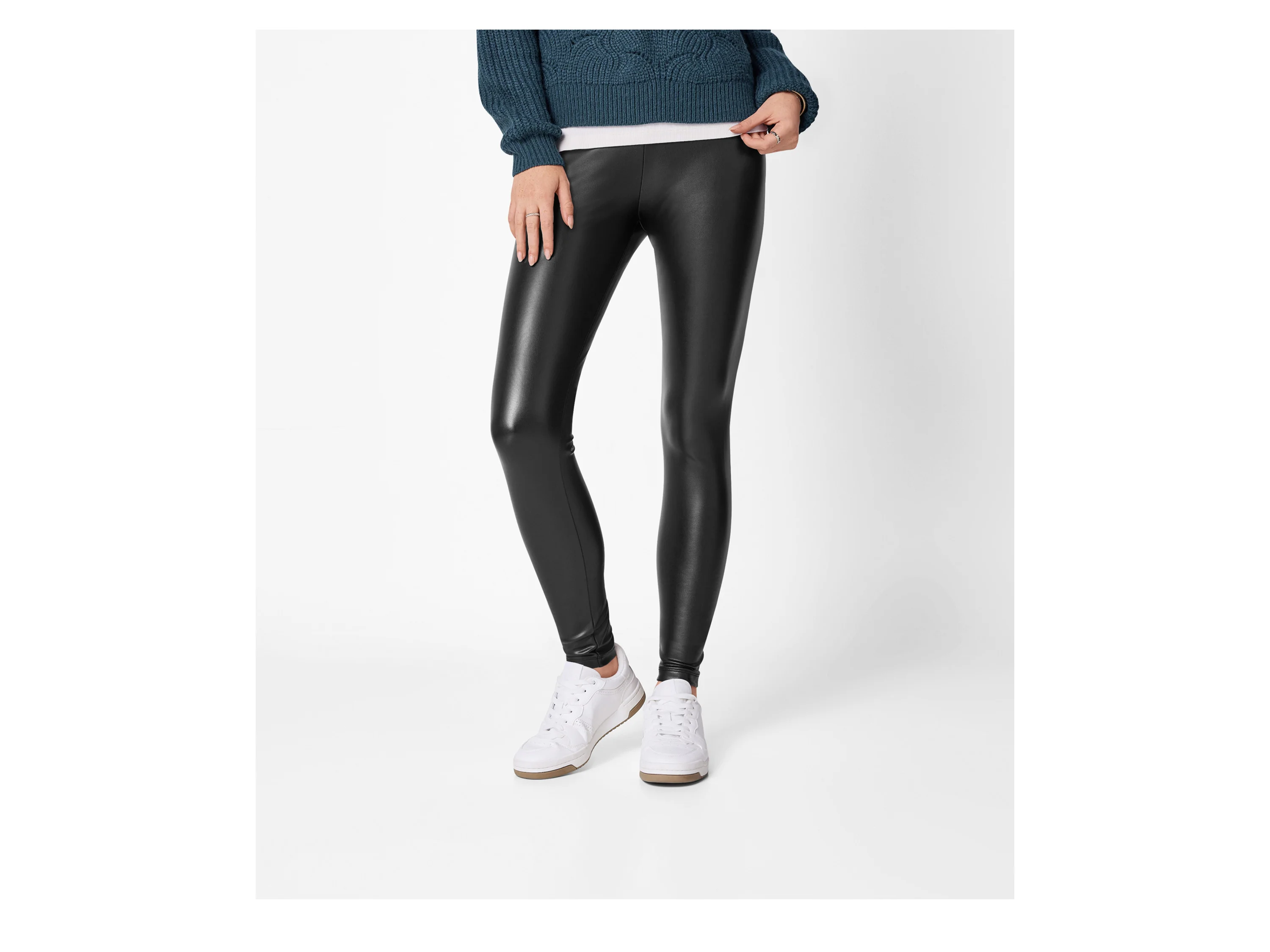 ESMARA® Damen Leggings (Schwarz, 46) – Bild 2 von 4