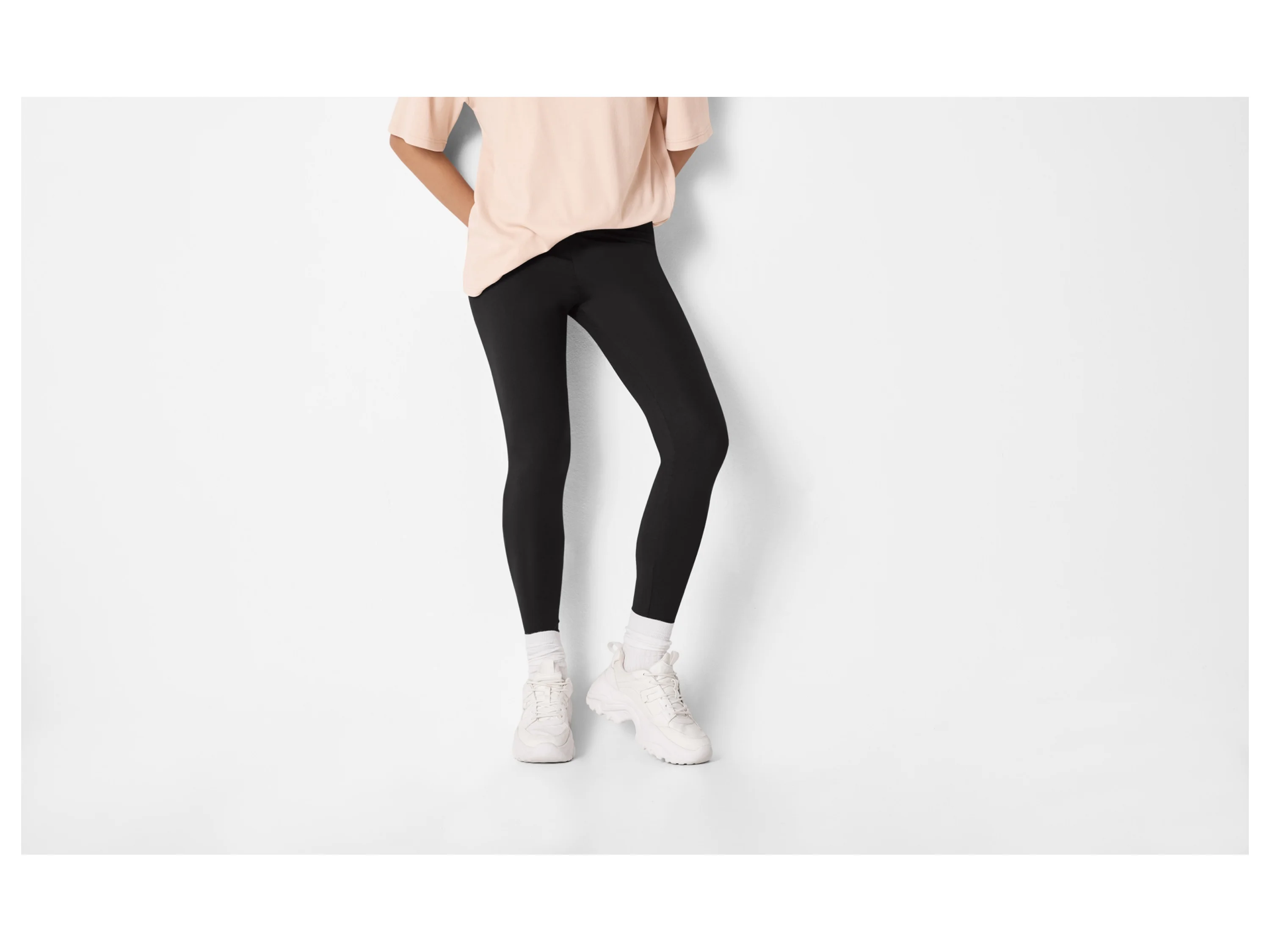 ESMARA® Damen Leggings (Schwarz, XS(32/34)) – Bild 2 von 4