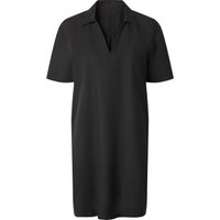 ESMARA® Damen Leinenkleid (Schwarz, L(44/46))