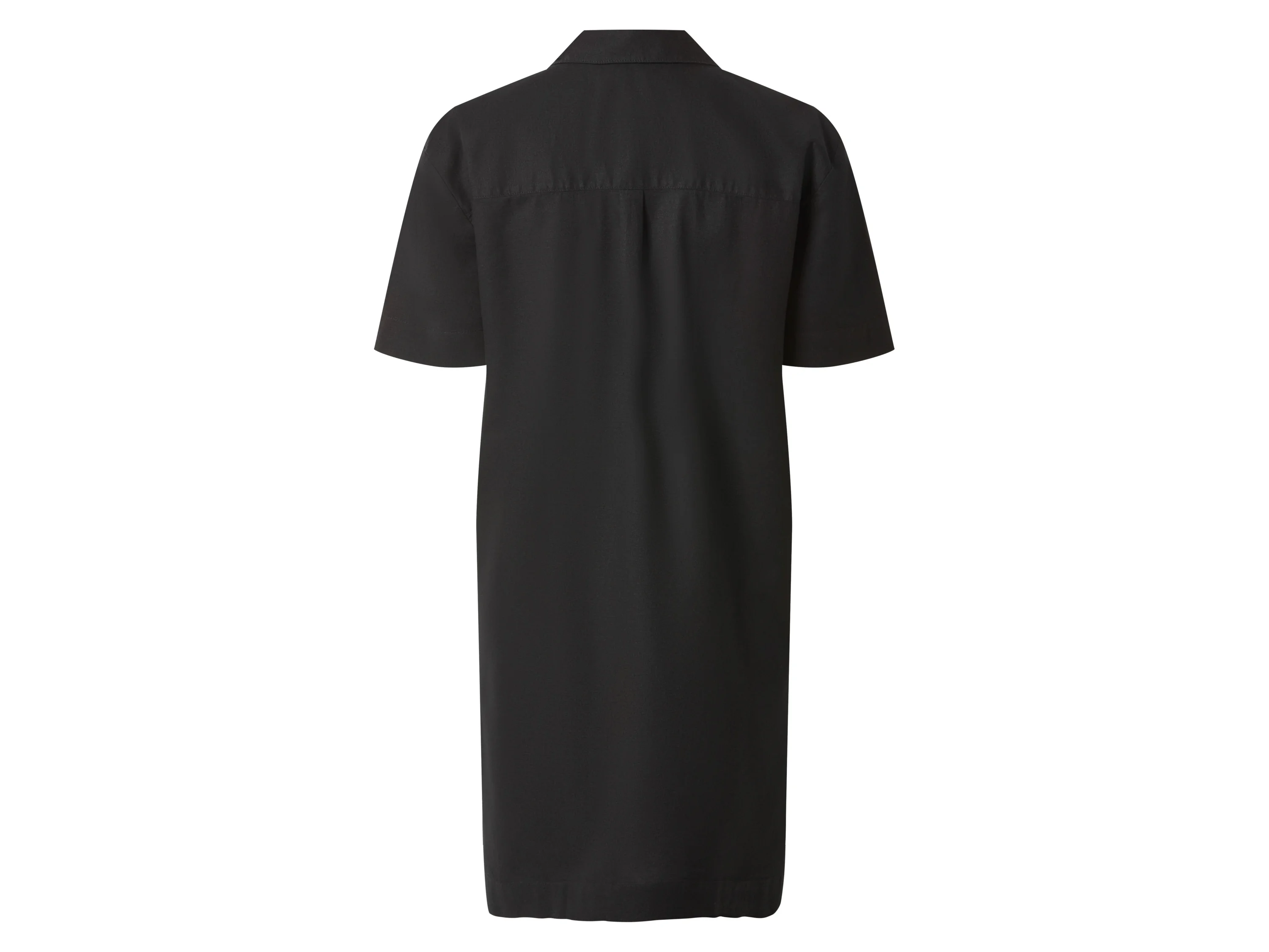 ESMARA® Damen Leinenkleid (Schwarz, M(40/42)) – Bild 3 von 3