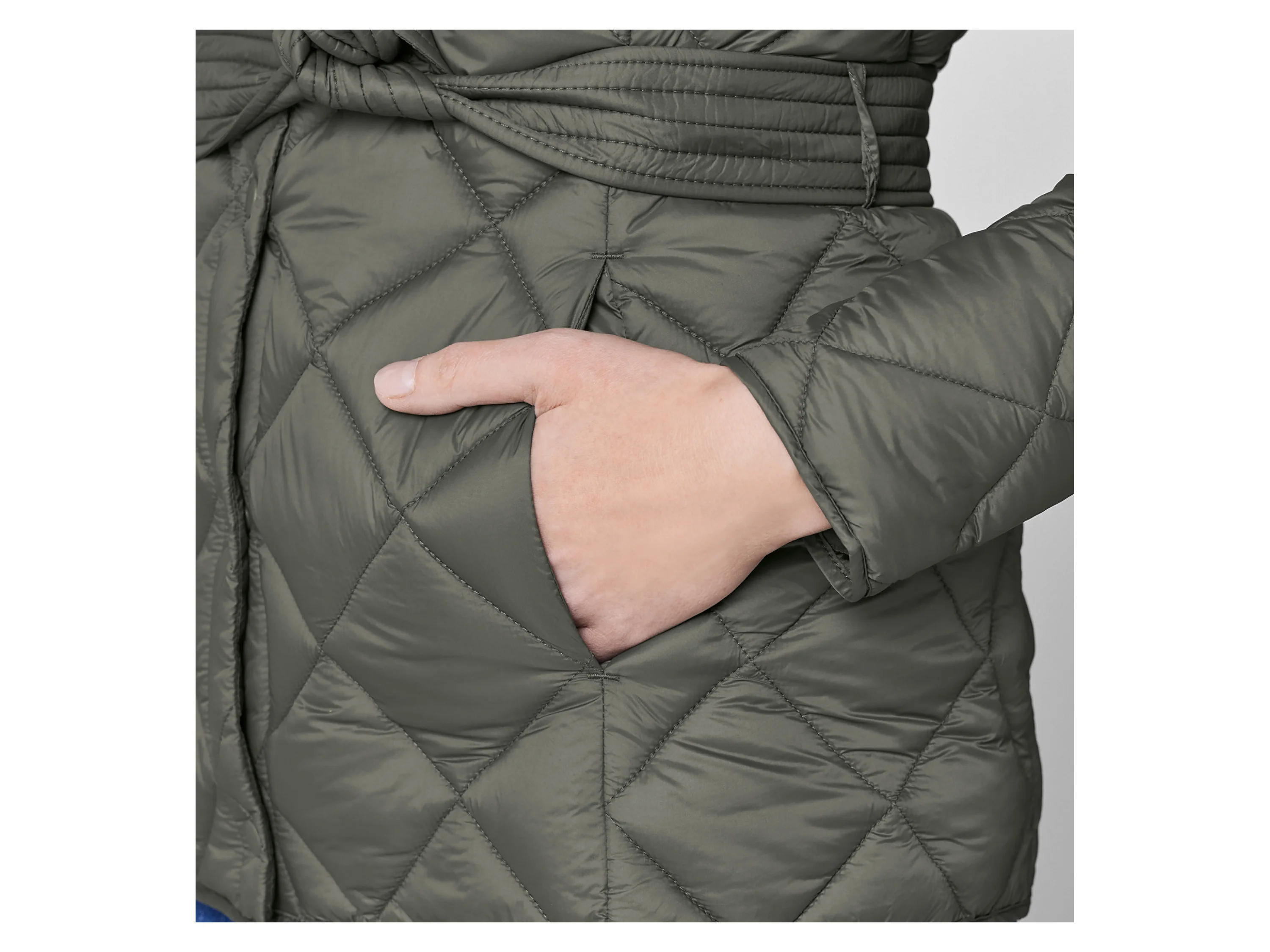 ESMARA® Damen Lightweight-Jacke (Grün, L(44/46)) – Bild 4 von 4