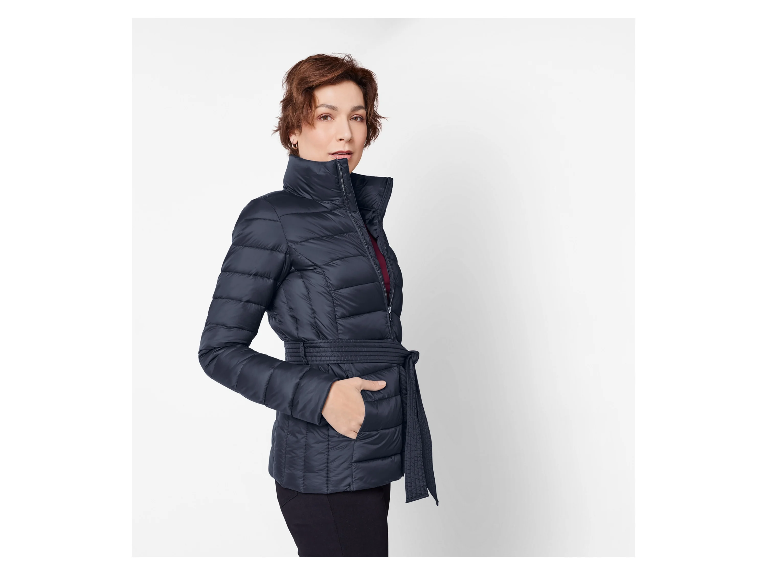 ESMARA® Damen Lightweight-Jacke (Navy, S(36/38)) – Bild 2 von 4