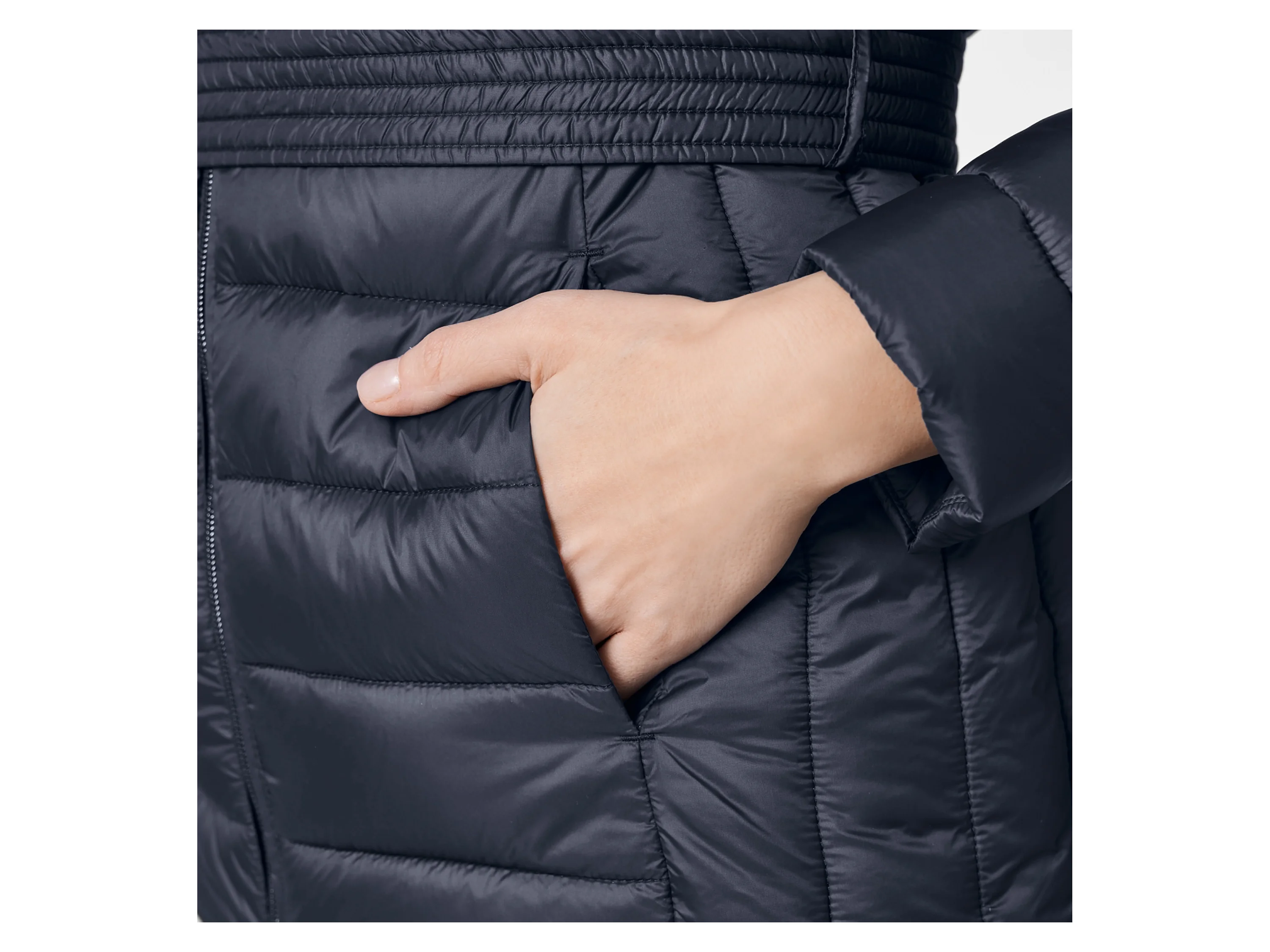 ESMARA® Damen Lightweight-Jacke (Navy, S(36/38)) – Bild 4 von 4