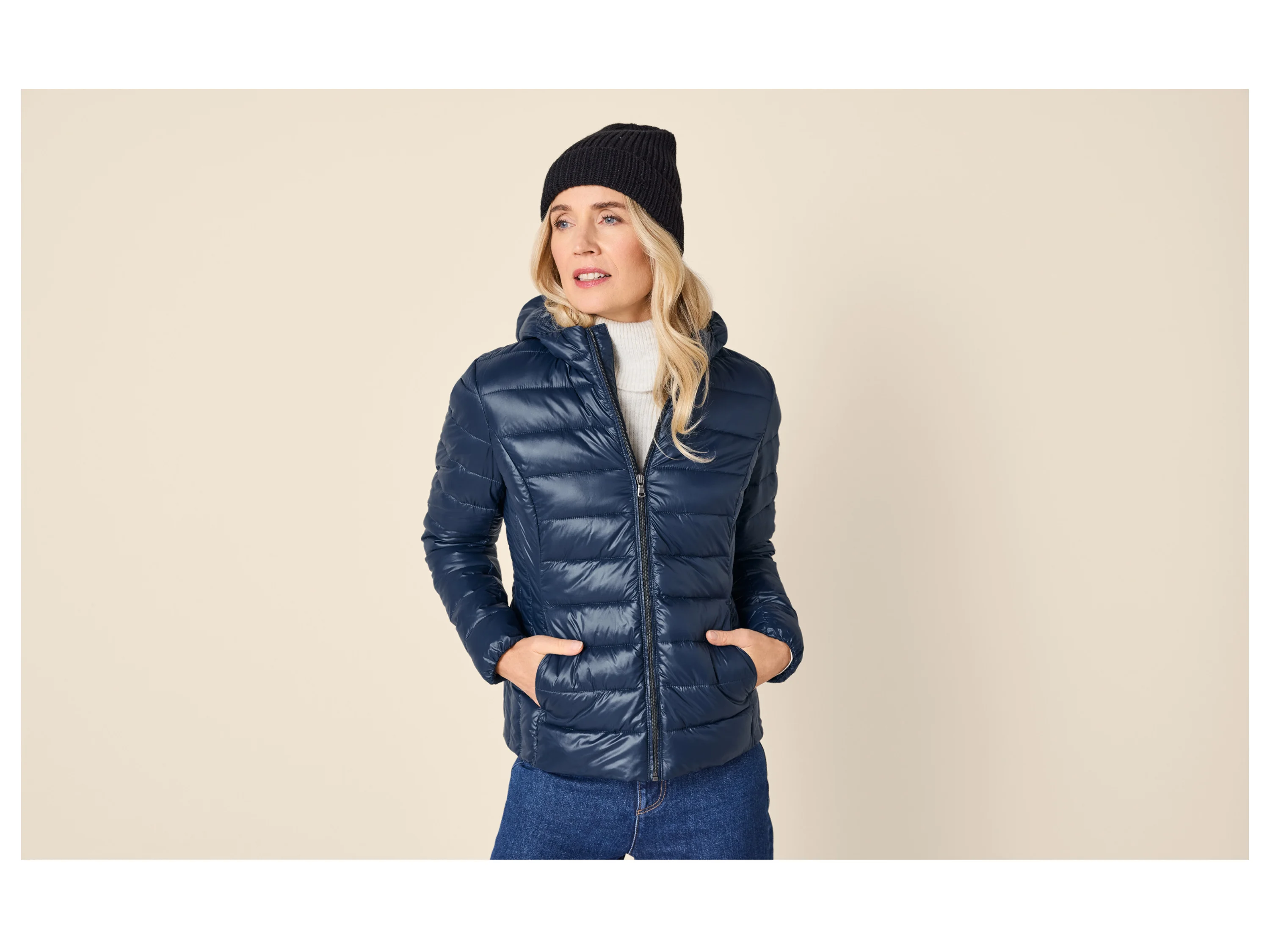 ESMARA® Damen Lightweight-Jacke (Navy, S(36/38)) – Bild 2 von 4