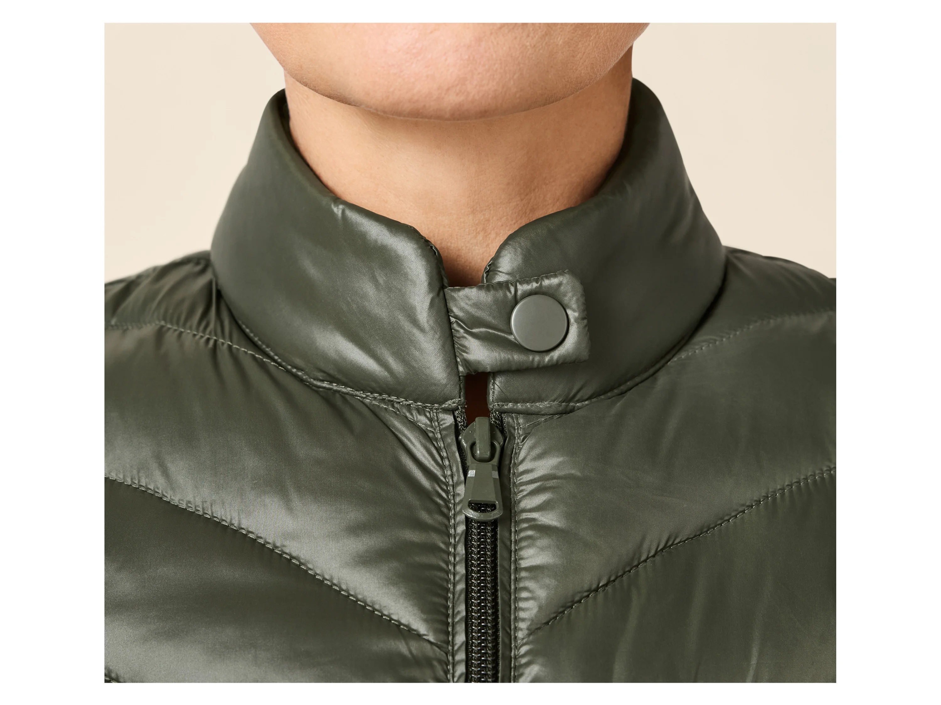 ESMARA® Damen Lightweight-Jacke (Olive, XS(32/34)) – Bild 4 von 4