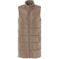 ESMARA® Damen Longweste (Braun, S (36/38))