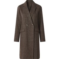 ESMARA® Damen Mantel (Karo, S(36/38))