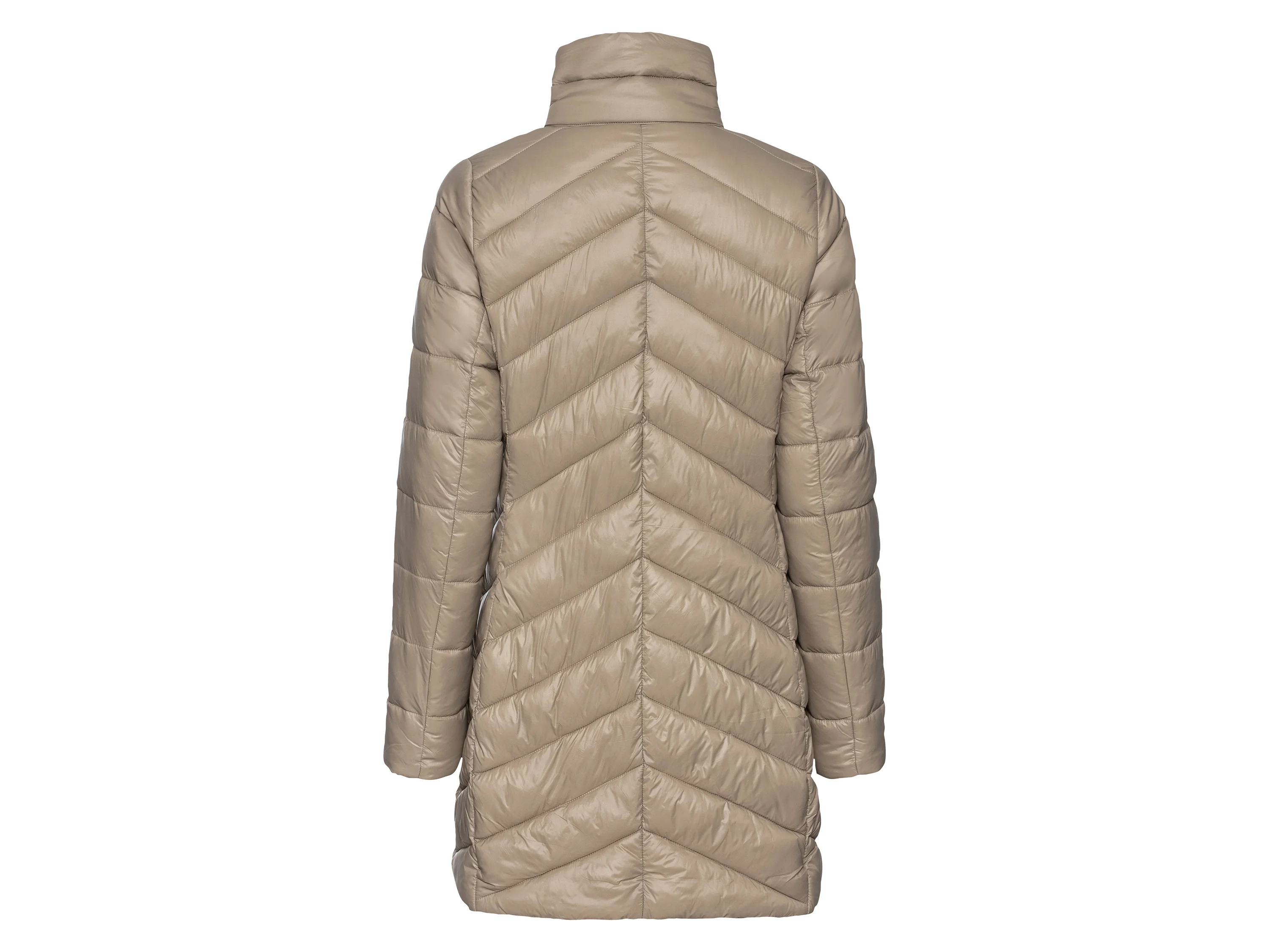 ESMARA® Damen Mantel Lightweight (Beige, XS(32/34)) – Bild 3 von 4
