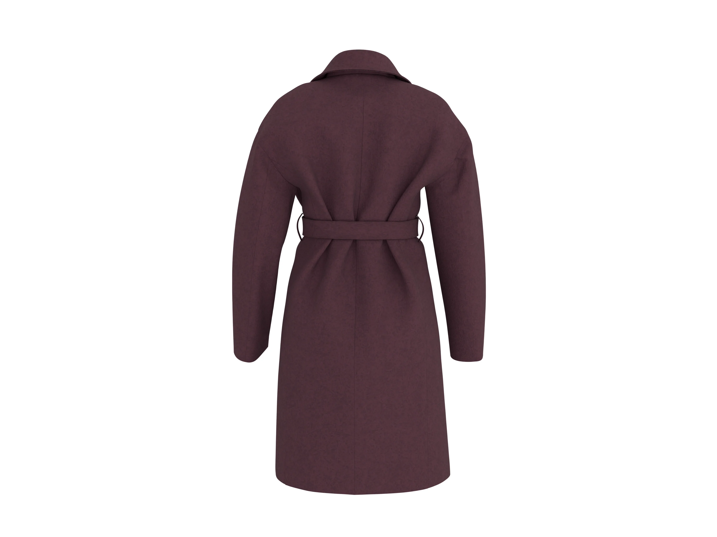 ESMARA® Damen Mantel (Lila, M(40/42)) – Bild 3 von 4