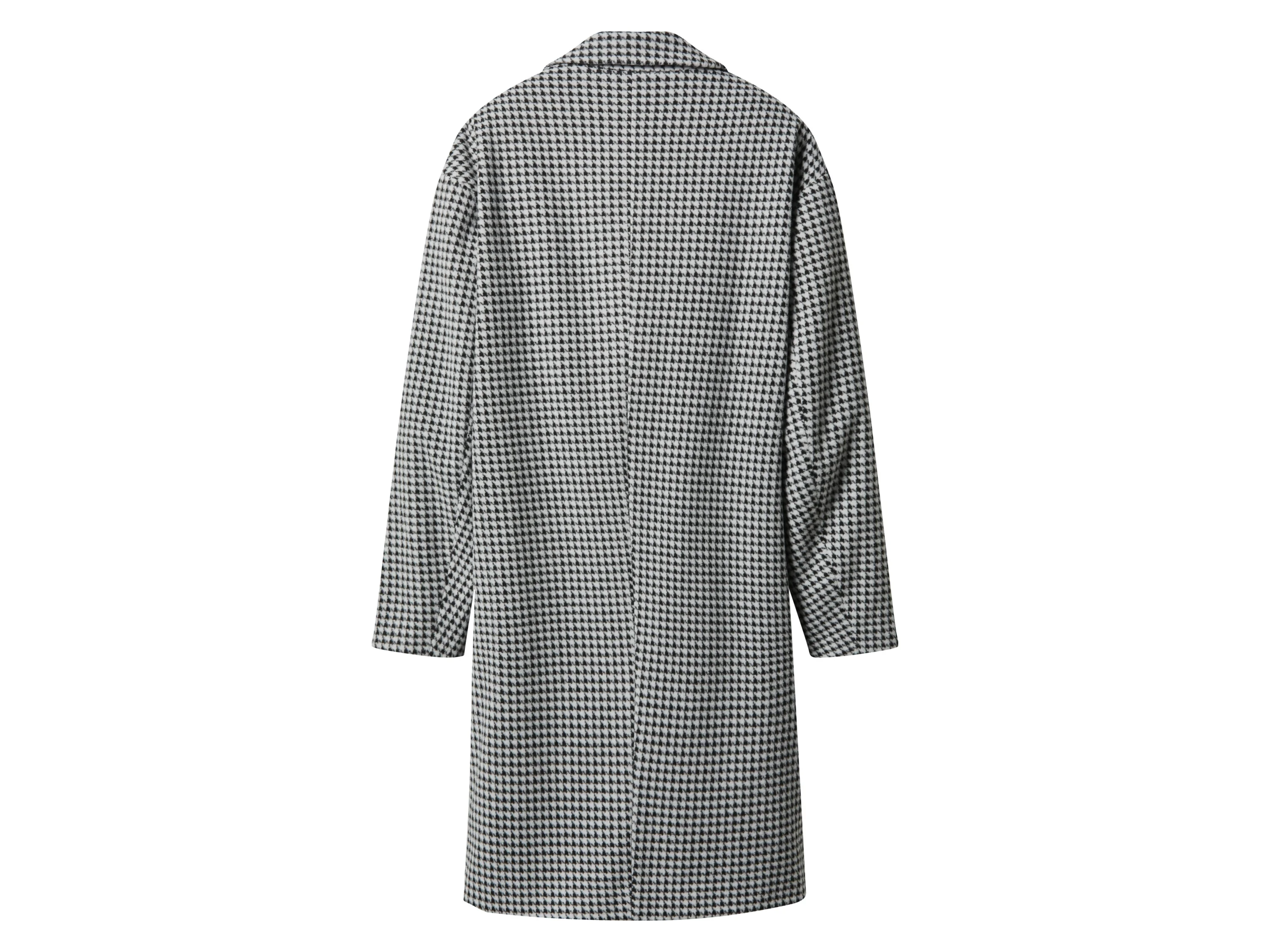 ESMARA® Damen Mantel (Schwarz/weiß, 46) – Bild 3 von 3