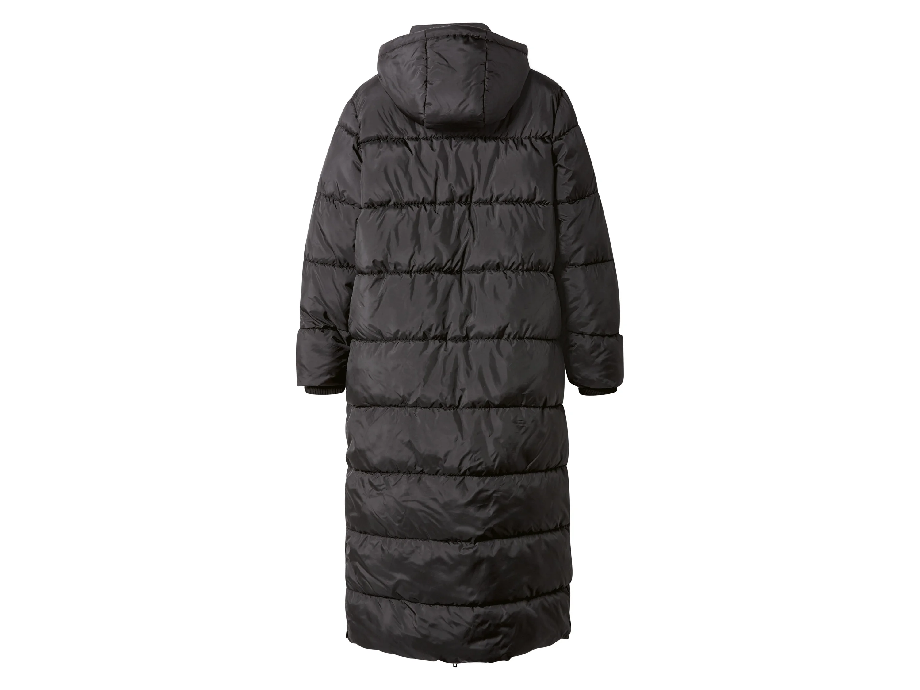 ESMARA® Damen Maxi-Steppmantel (Schwarz, XS(32/34)) – Bild 3 von 4