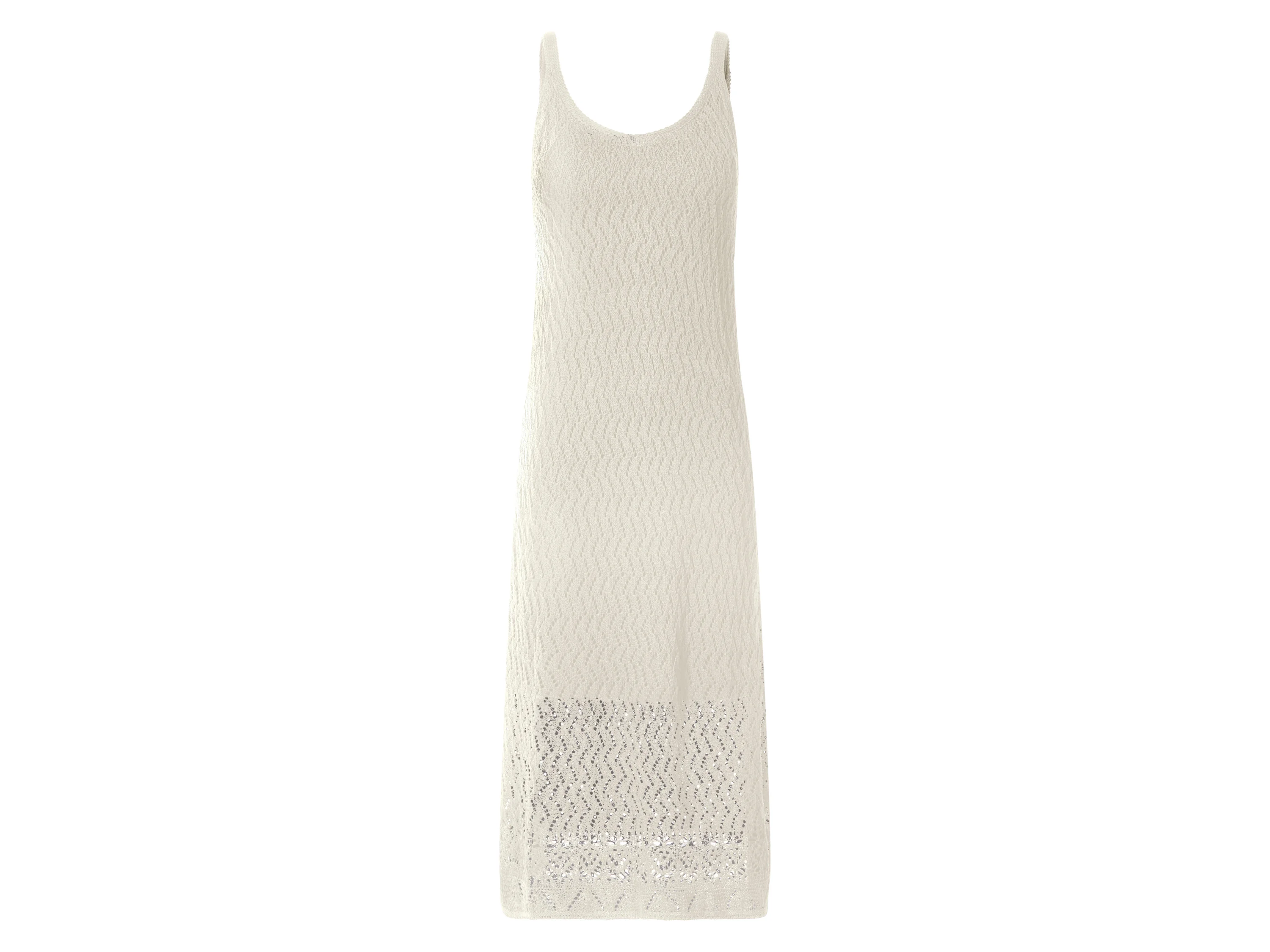 ESMARA® Damen Midi-Häkelkleid (Creme, S(36/38)) – Bild 4 von 4