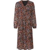 ESMARA® Damen Midi-Kleid (Blumen, 36)