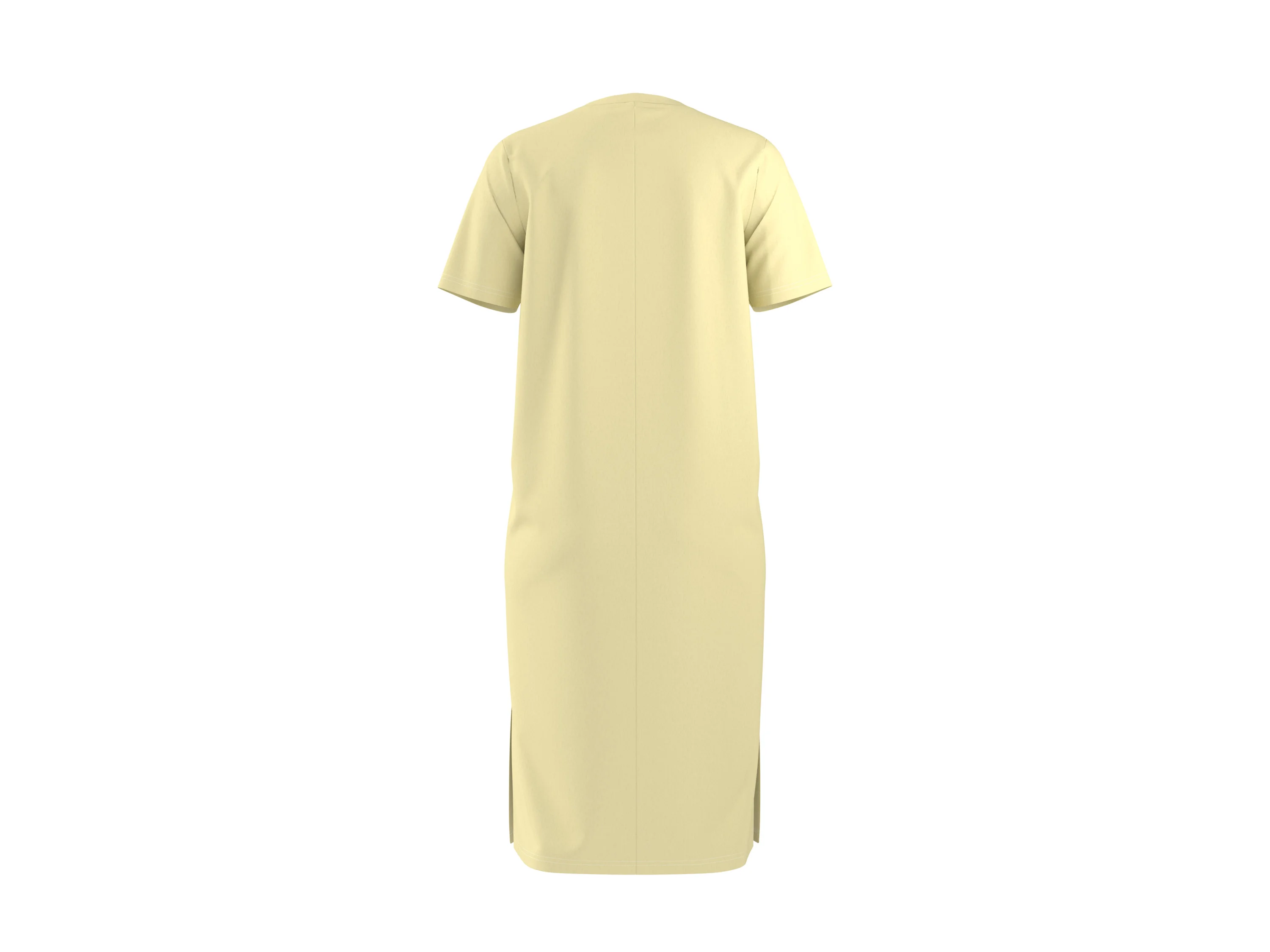 ESMARA® Damen Midikleid (Gelb, M(40/42)) – Bild 3 von 4