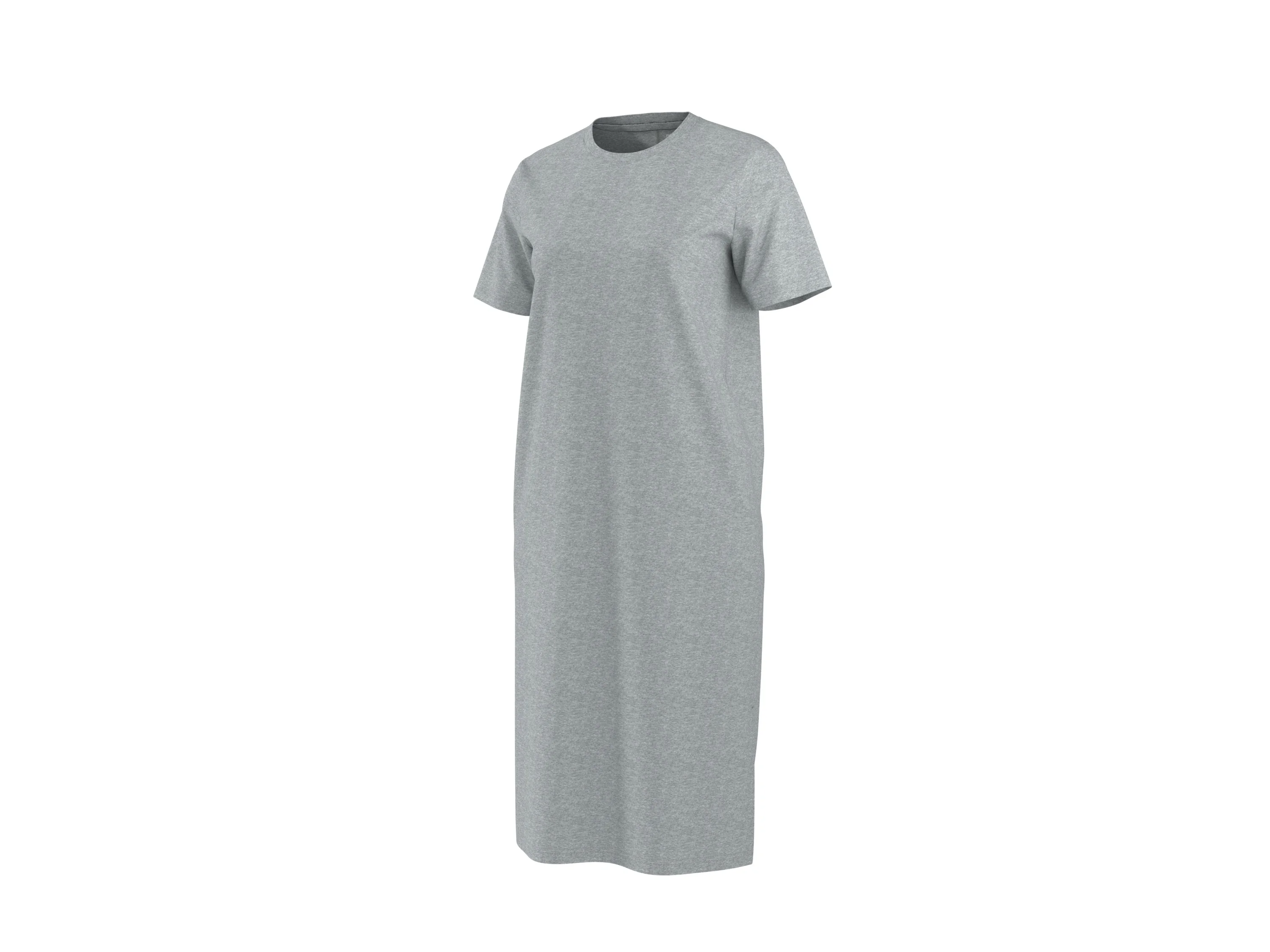 ESMARA® Damen Midikleid (Grau, M(40/42)) – Bild 4 von 4
