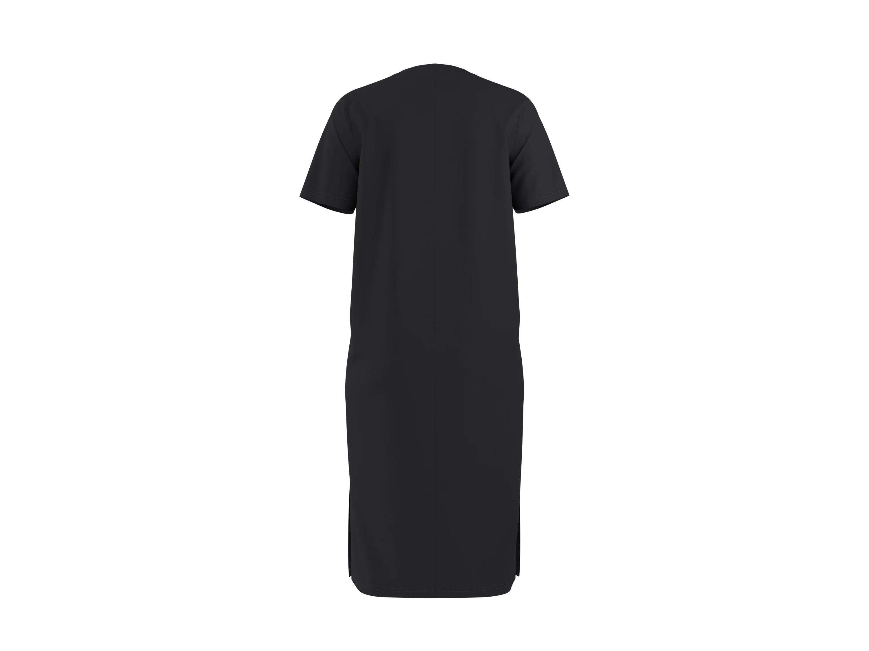 ESMARA® Damen Midikleid (Schwarz, M(40/42)) – Bild 3 von 4