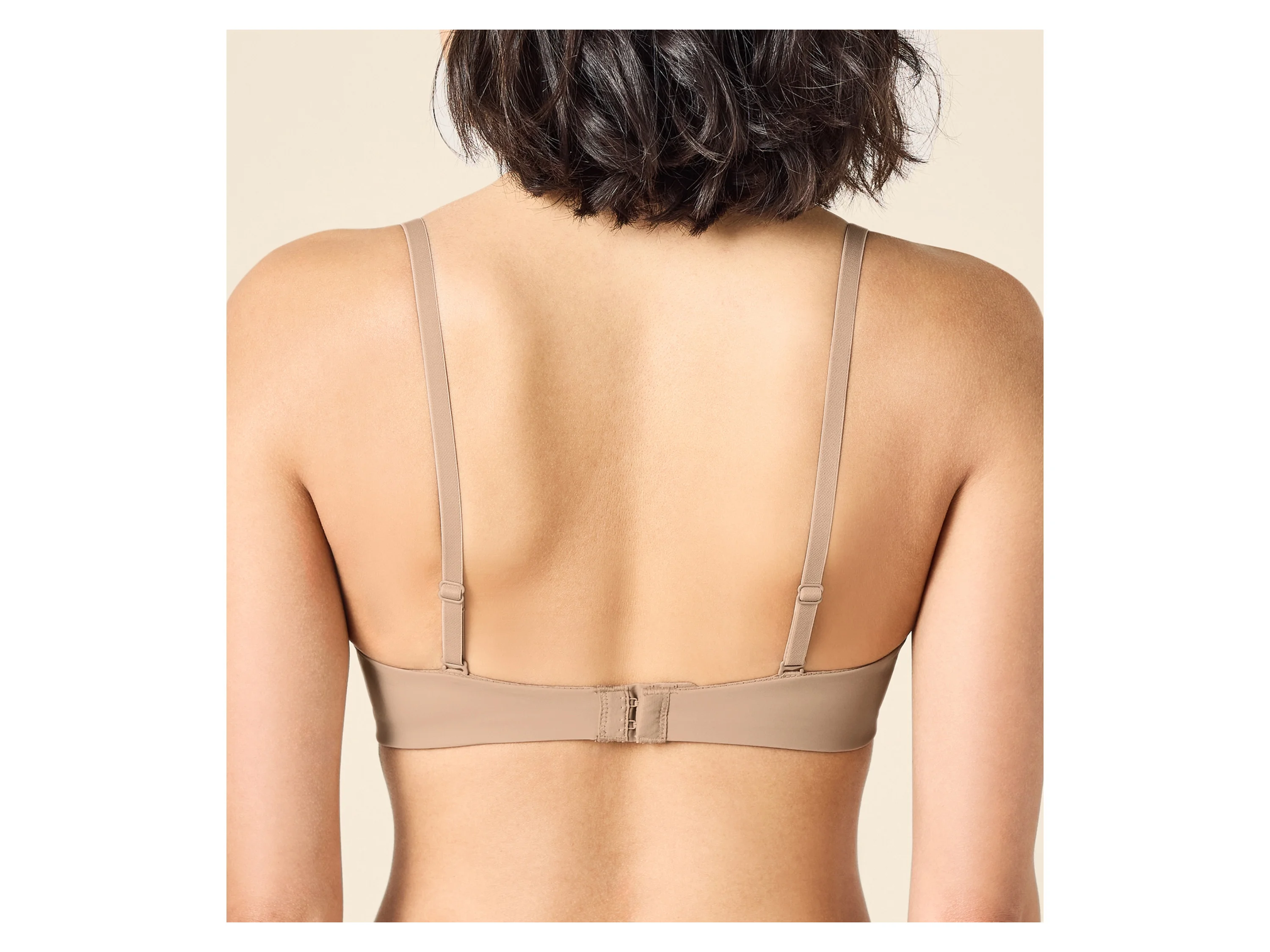 ESMARA® Damen Multiway-Soft-BH (Creme, 80B) – Bild 4 von 4