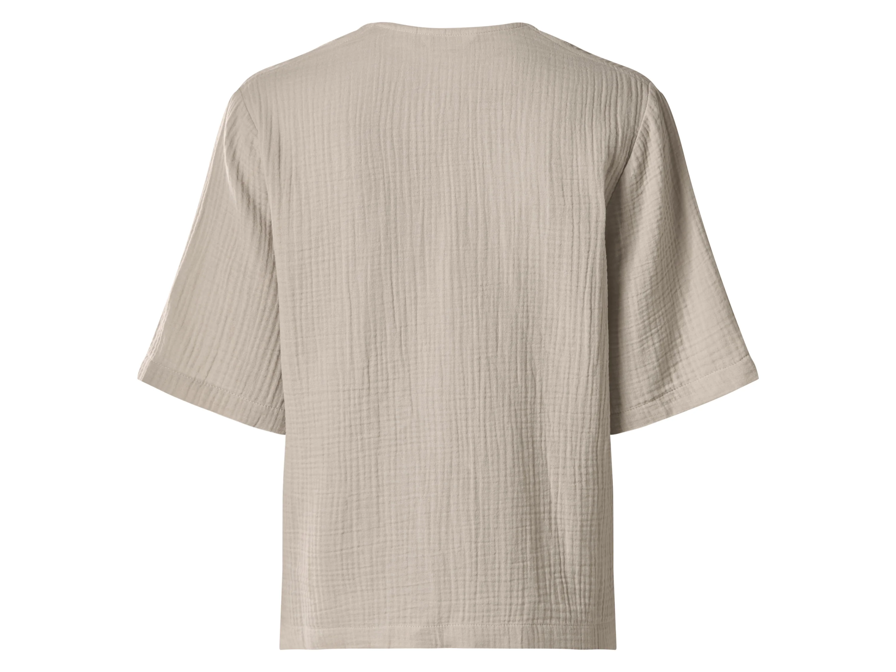 ESMARA® Damen Musselin-Bluse (Beige, XS) – Bild 3 von 4