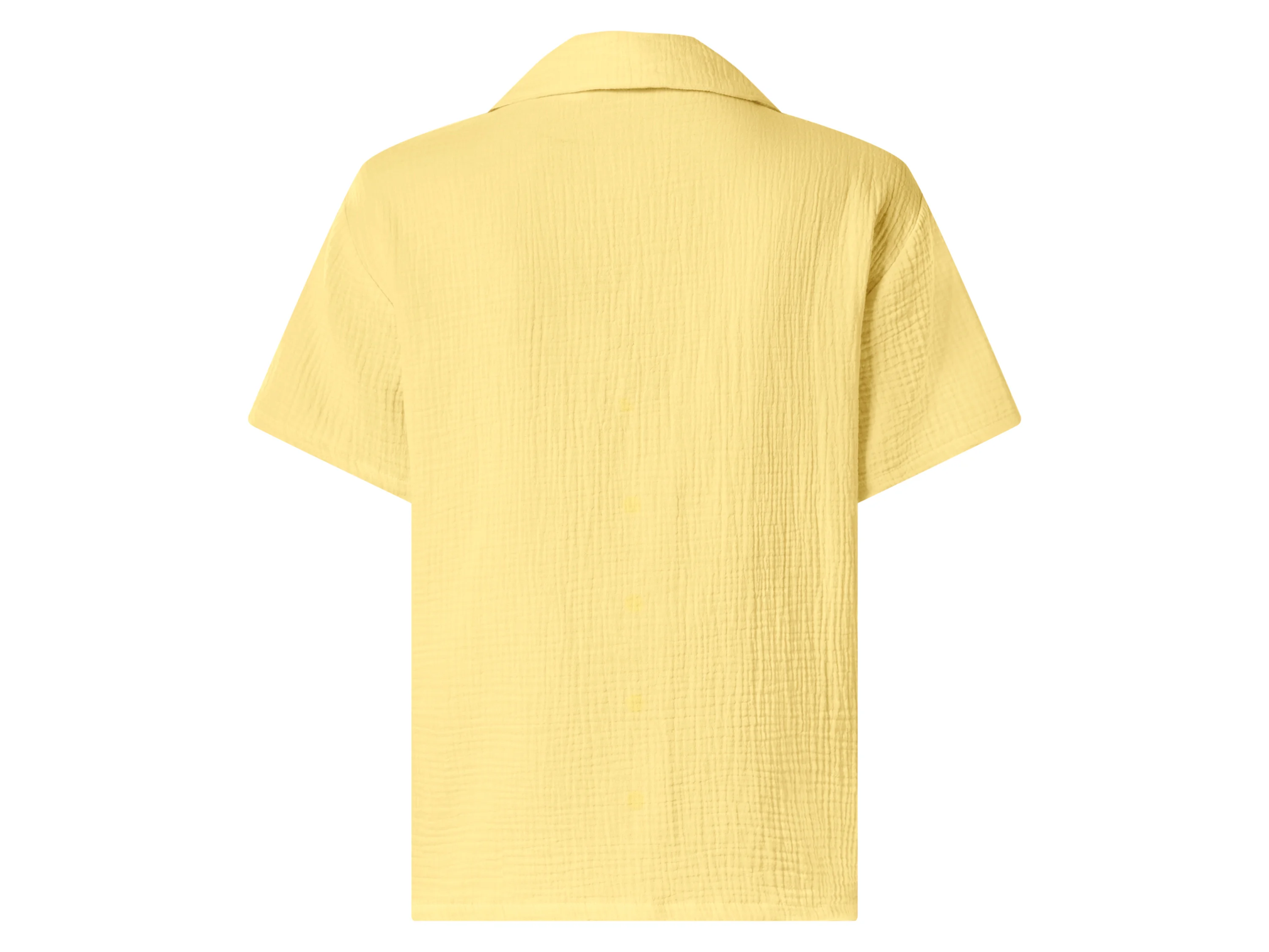 ESMARA® Damen Musselin-Bluse (Gelb, L(44/46)) – Bild 3 von 4