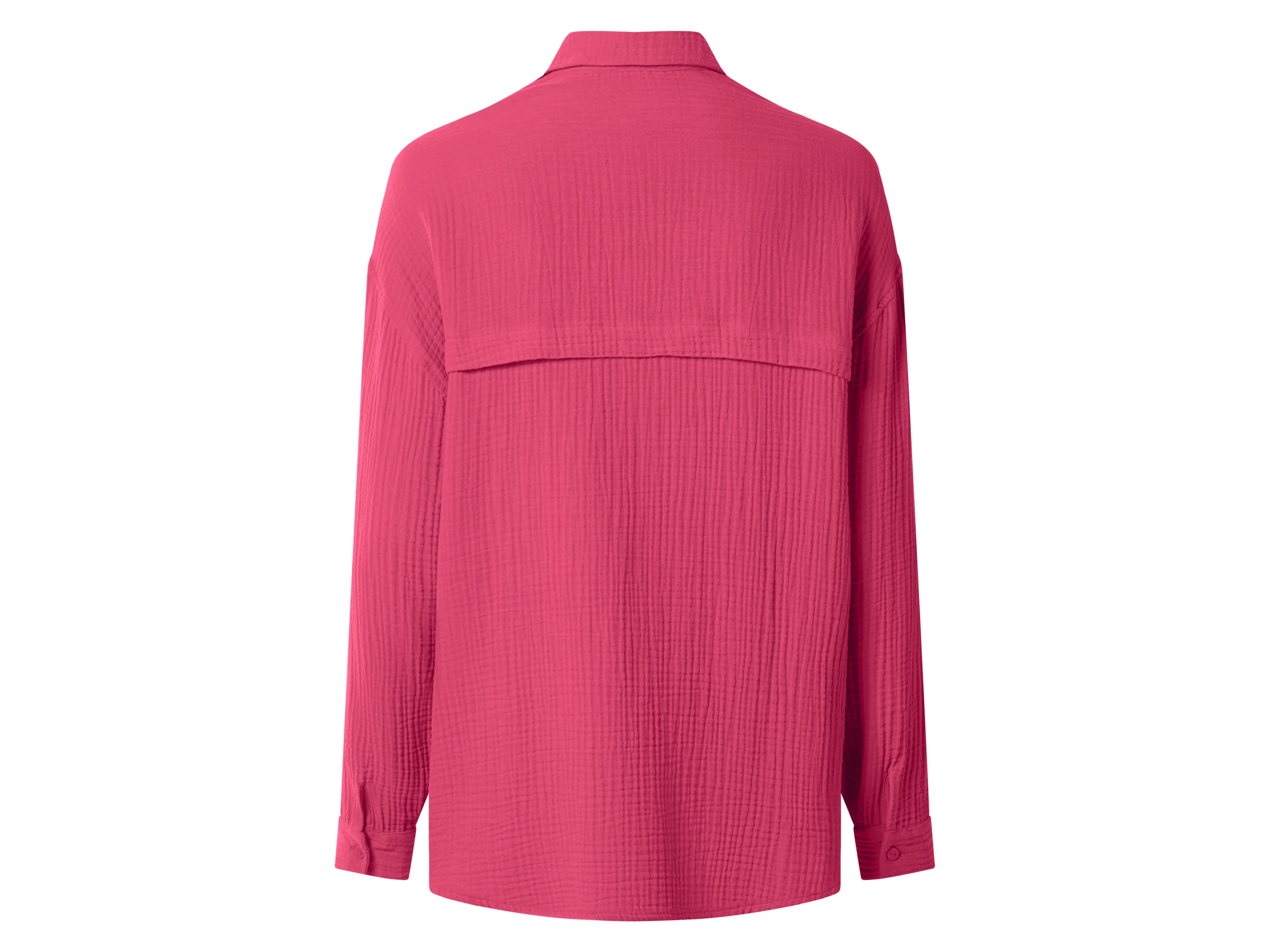 ESMARA® Damen Musselin-Bluse (Pink, M(40/42)) – Bild 3 von 4