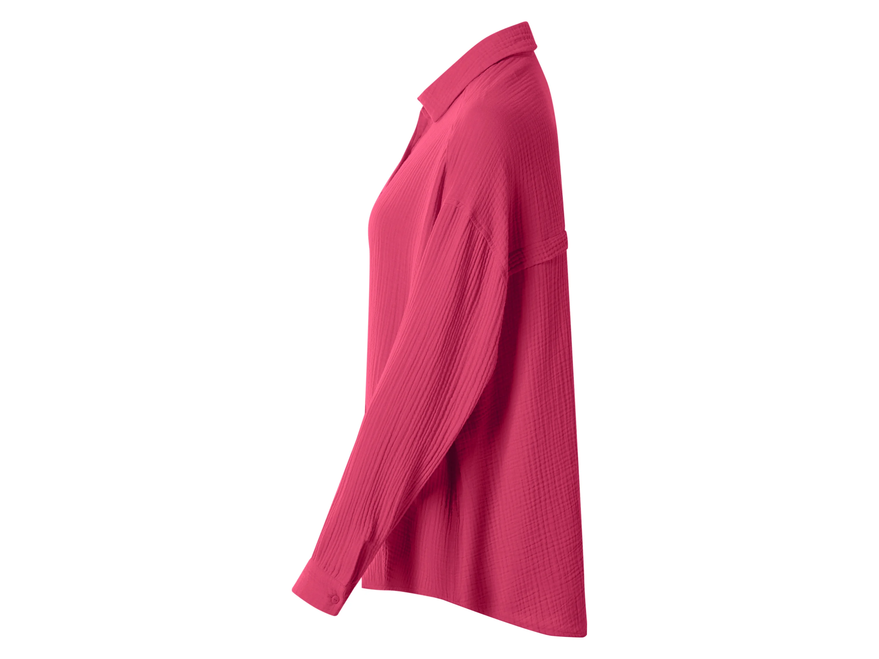 ESMARA® Damen Musselin-Bluse (Pink, M(40/42)) – Bild 4 von 4
