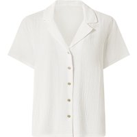 ESMARA® Damen Musselin-Bluse (Weiß, S(36/38))