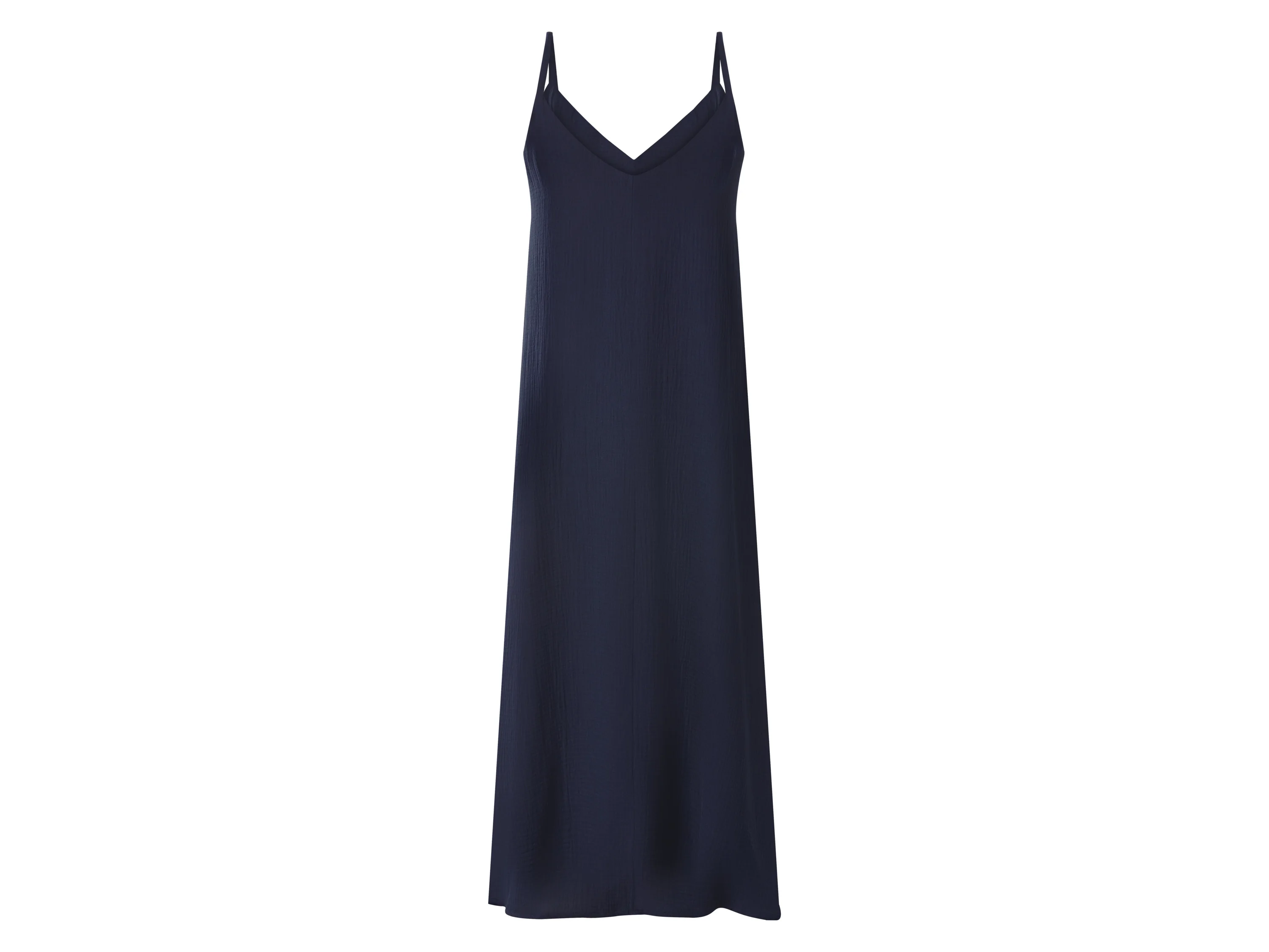 ESMARA® Damen Musselinkleid (Navy, S(36/38)) – Bild 3 von 4