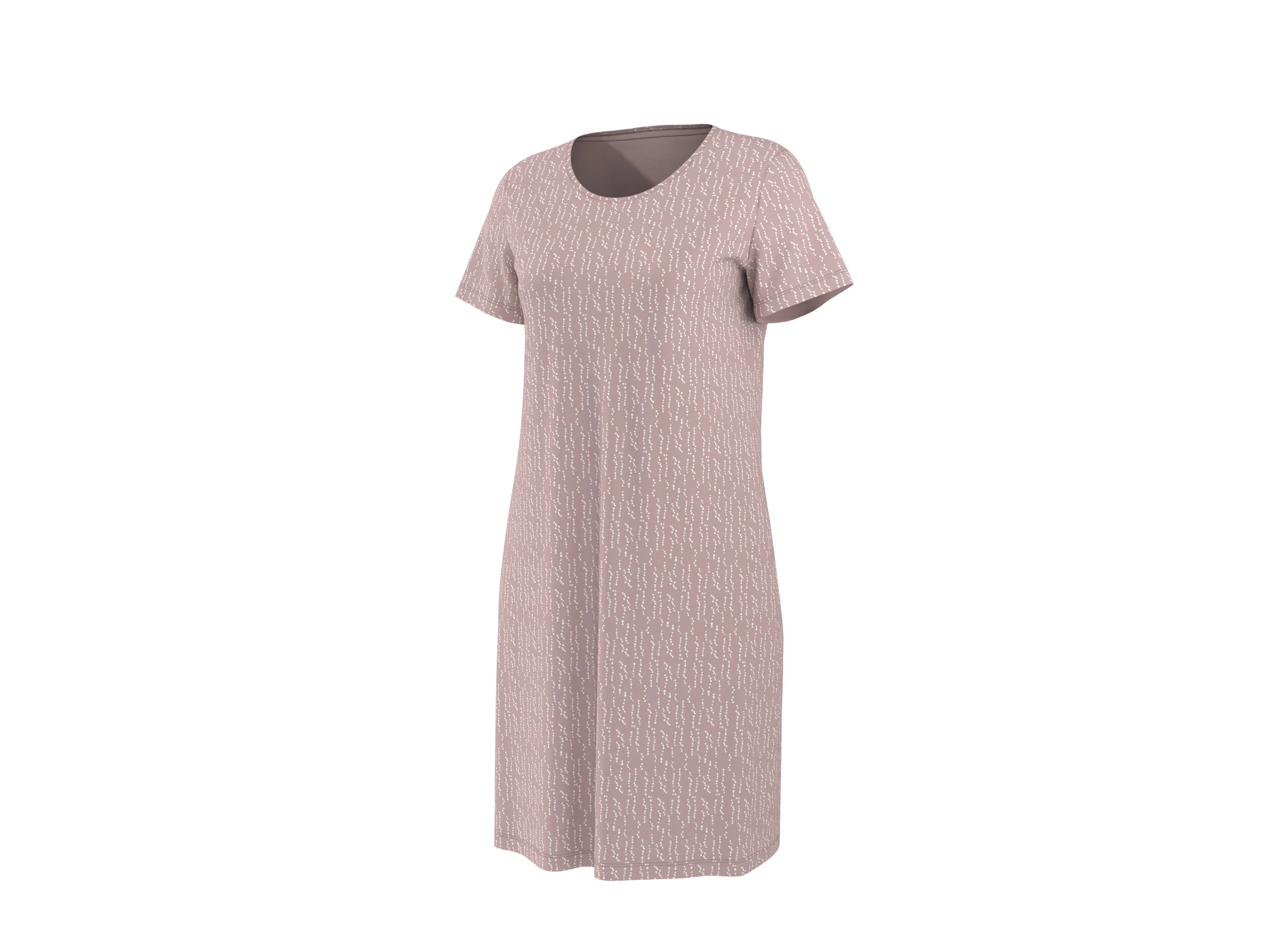 ESMARA® Damen Nachthemd (Pink, XS(32/34)) – Bild 4 von 4