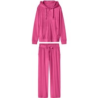 ESMARA® Damen Nicki-Hausanzug, 2-teilig (Pink, XS(32/34))