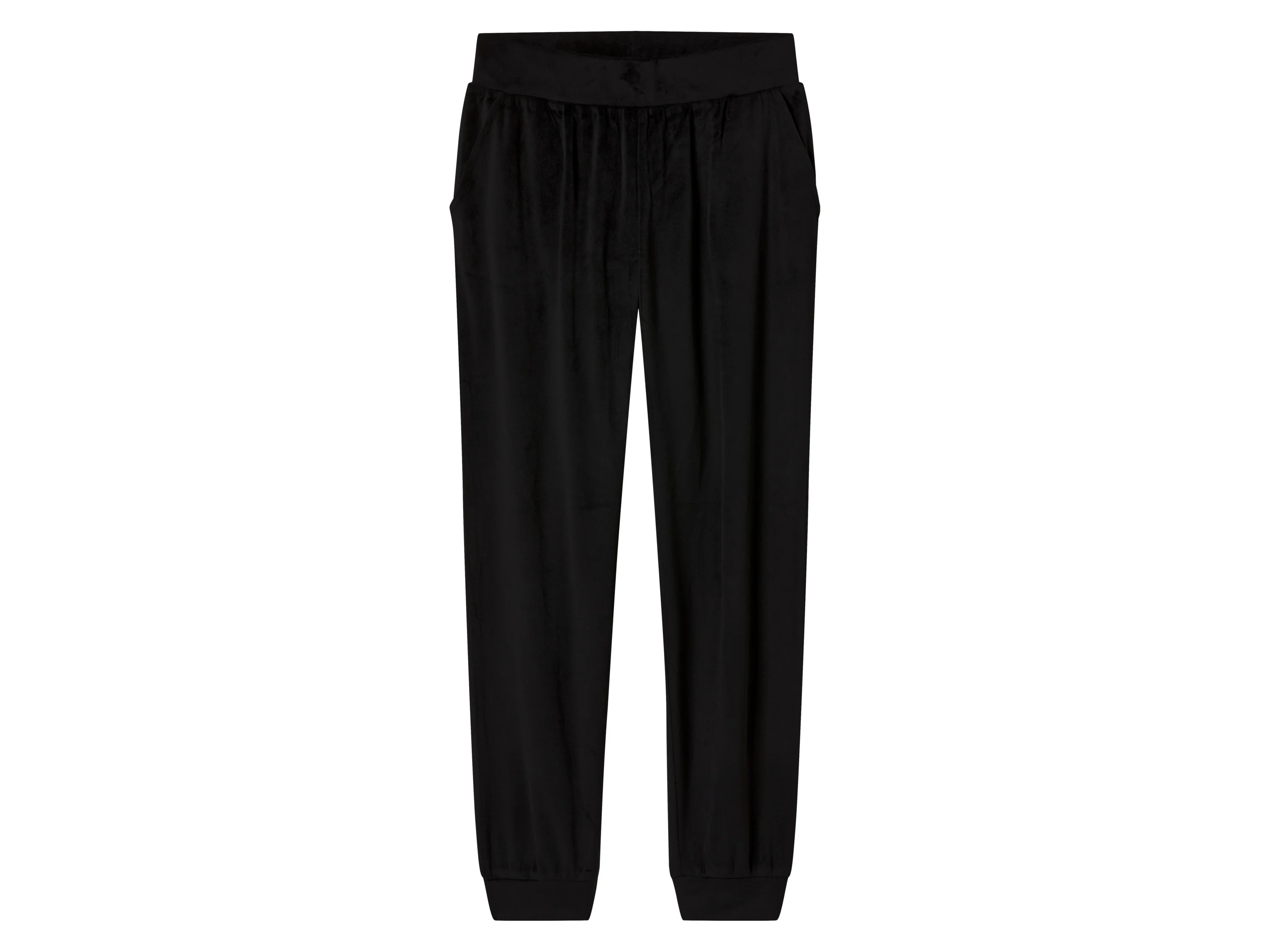 ESMARA® Damen Nicki-Hausanzug, 2-teilig (Schwarz, S(36/38)) – Bild 4 von 4