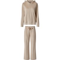 ESMARA® Damen Nicki-Hausanzug (Beige, XS(32/34))