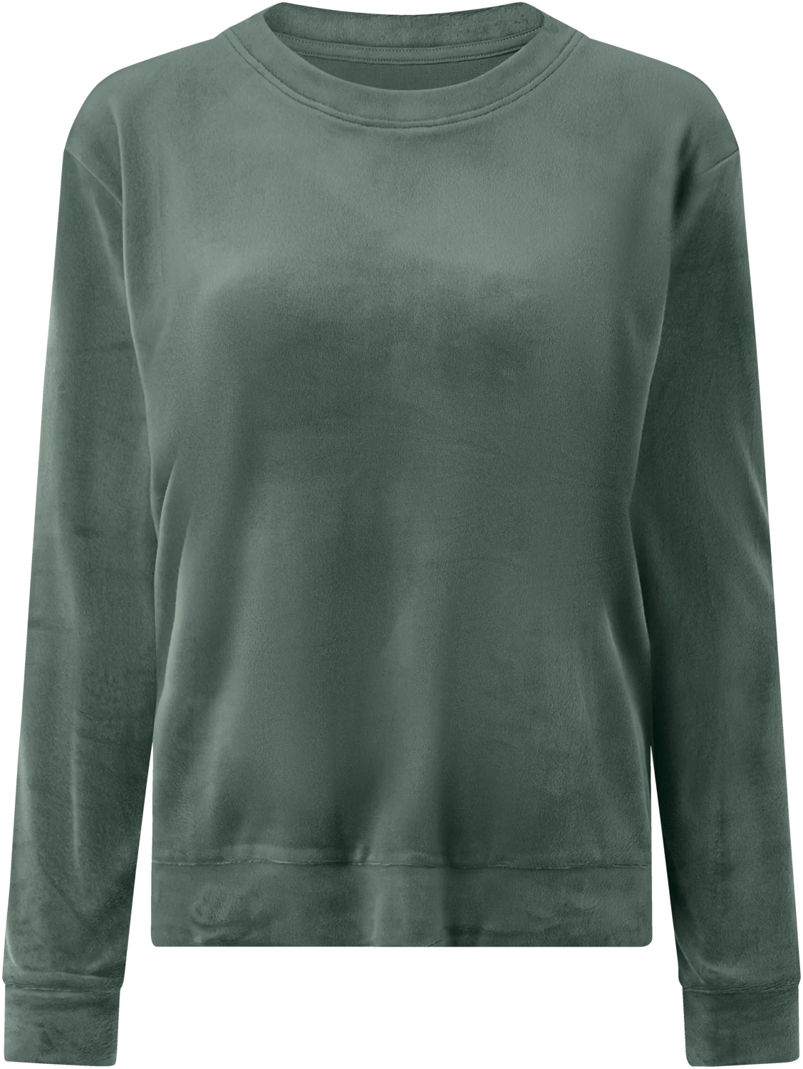 ESMARA® Damen Nicki-Pyjama, lang/lang (Grün, L(44/46)) – Bild 3 von 4