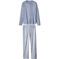 ESMARA® Damen Nicki-Pyjama (Blau, XS(32/34))