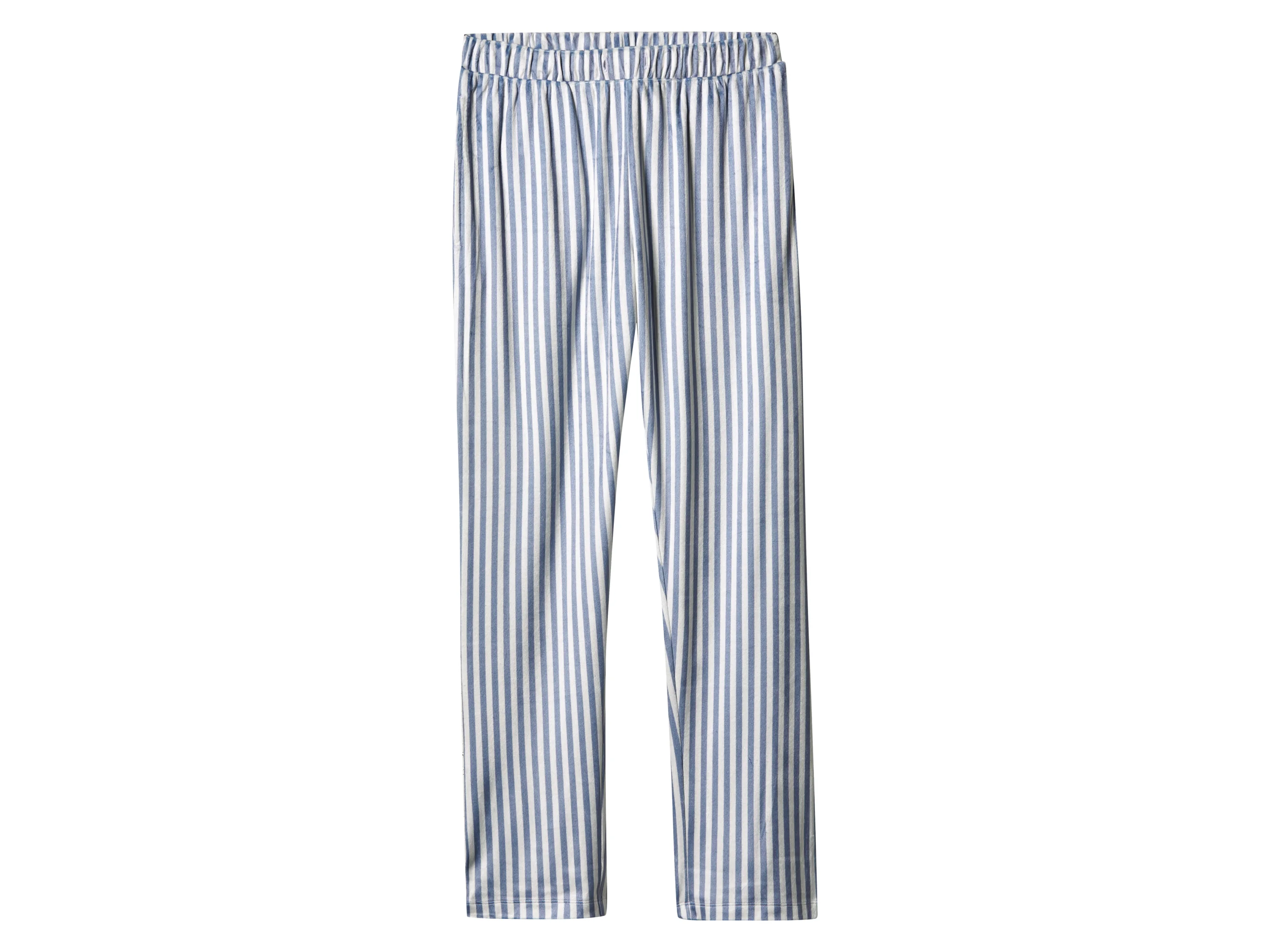 ESMARA® Damen Nicki-Pyjama (Blau, XS(32/34)) – Bild 4 von 4