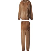 ESMARA® Damen Nickianzug Umstandsmode (Braun, XS(32/34))