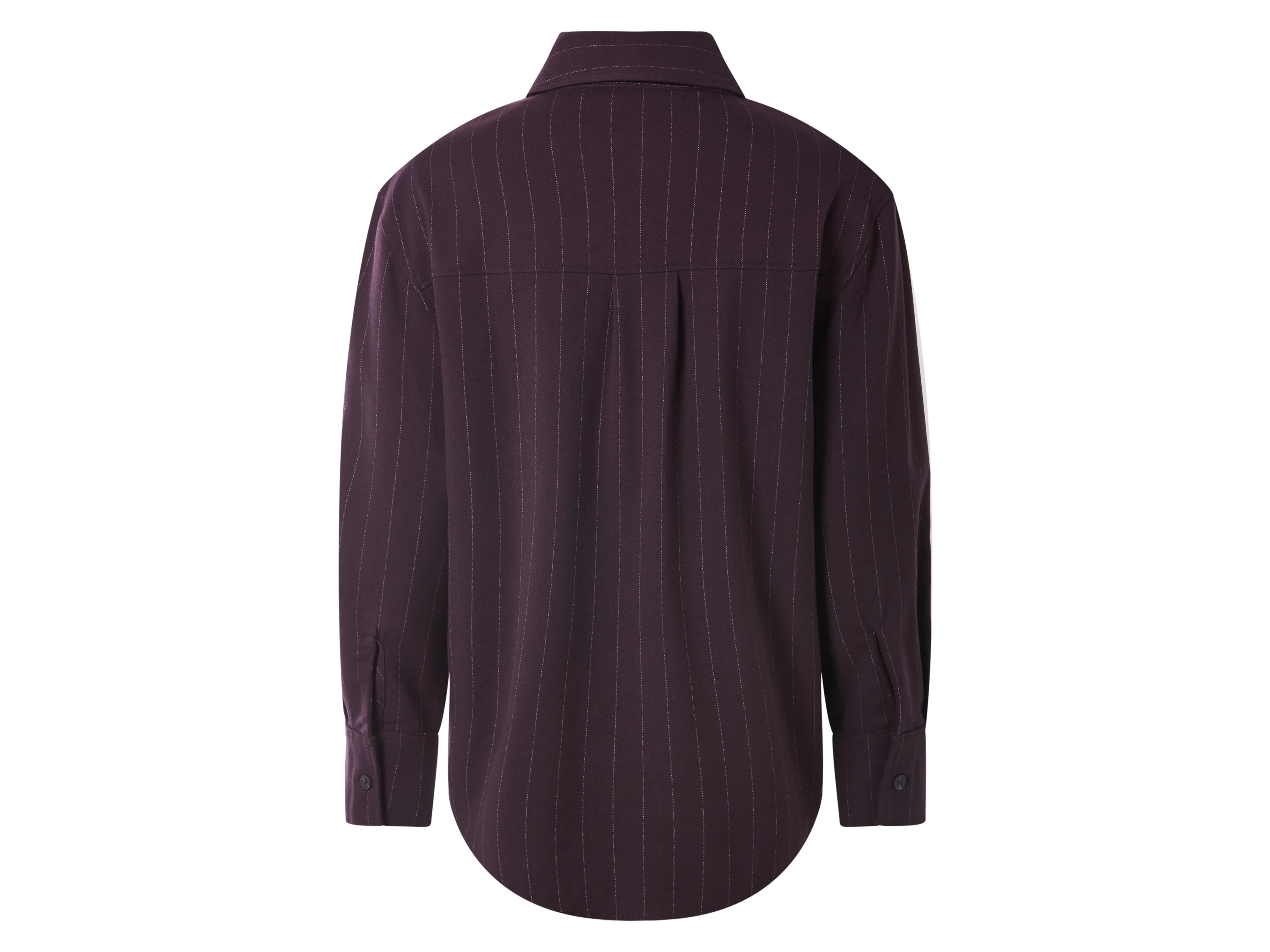 ESMARA® Damen Overshirt (Bordeaux, S) – Bild 3 von 4