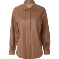 ESMARA® Damen Overshirt (Braun, XS(32/34))