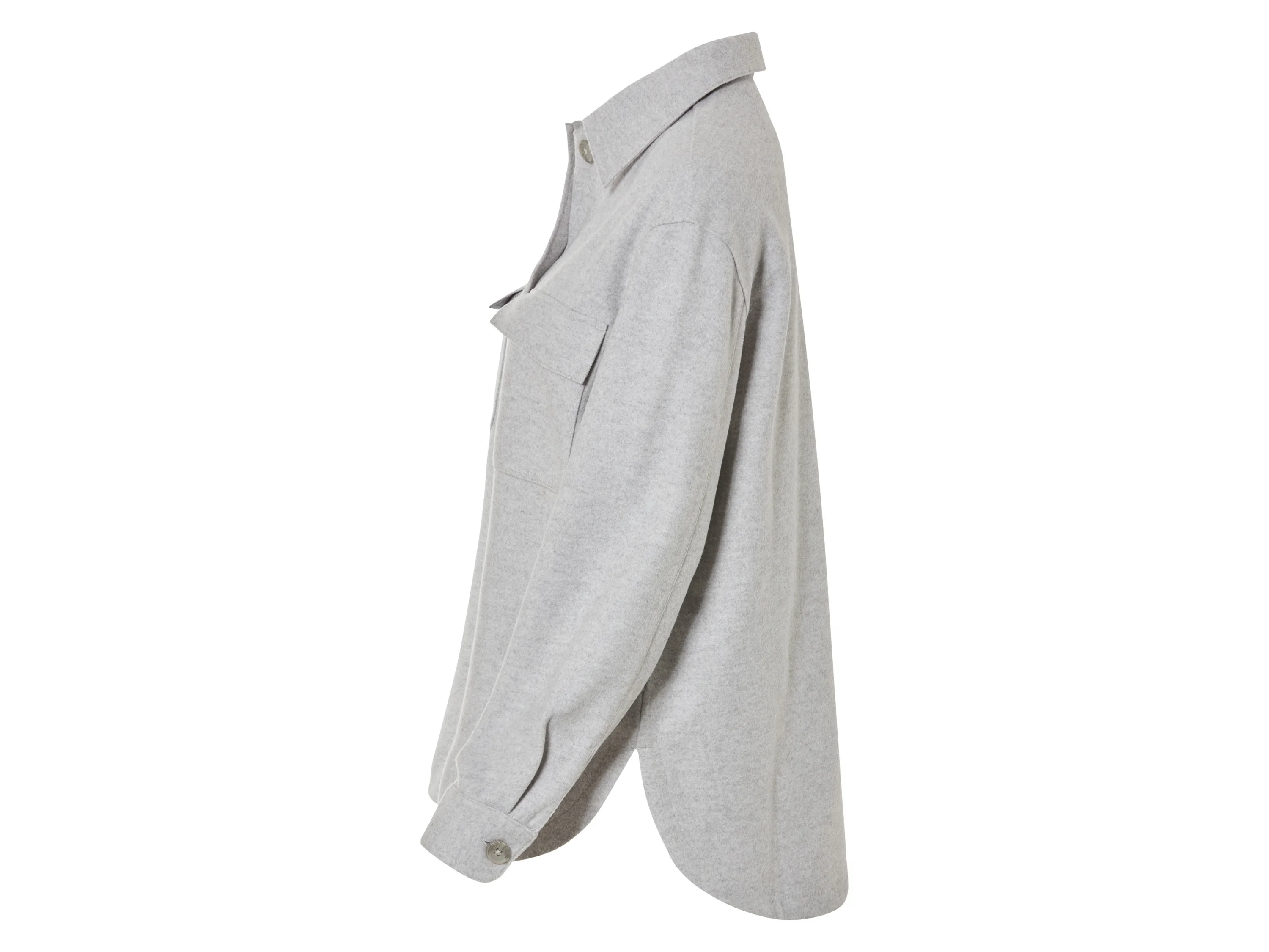 ESMARA® Damen Overshirt (Grau, M(40/42)) – Bild 4 von 4