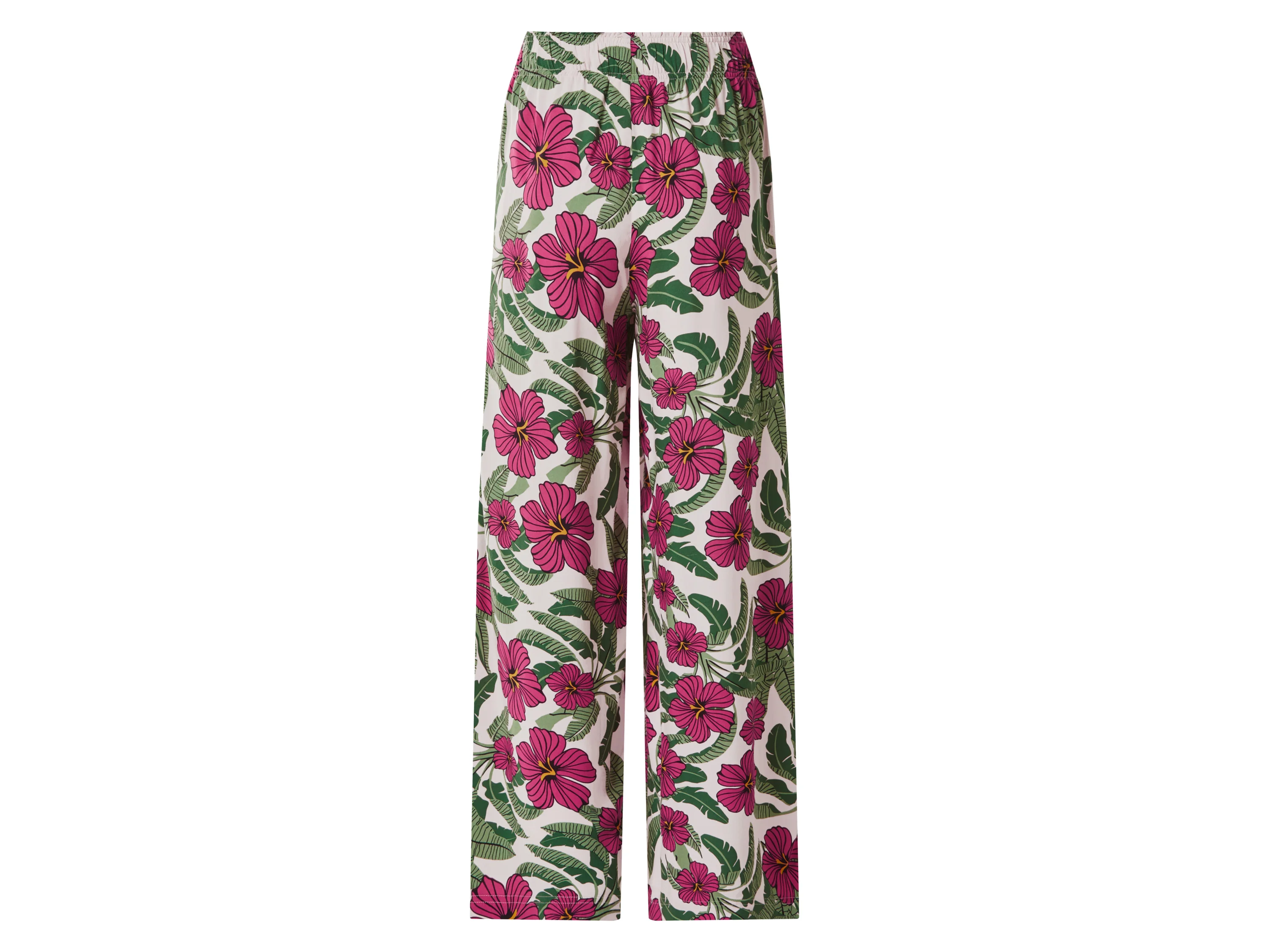 ESMARA® Damen Palazzo-Hose (Gemustert, XS(32/34)) – Bild 2 von 2