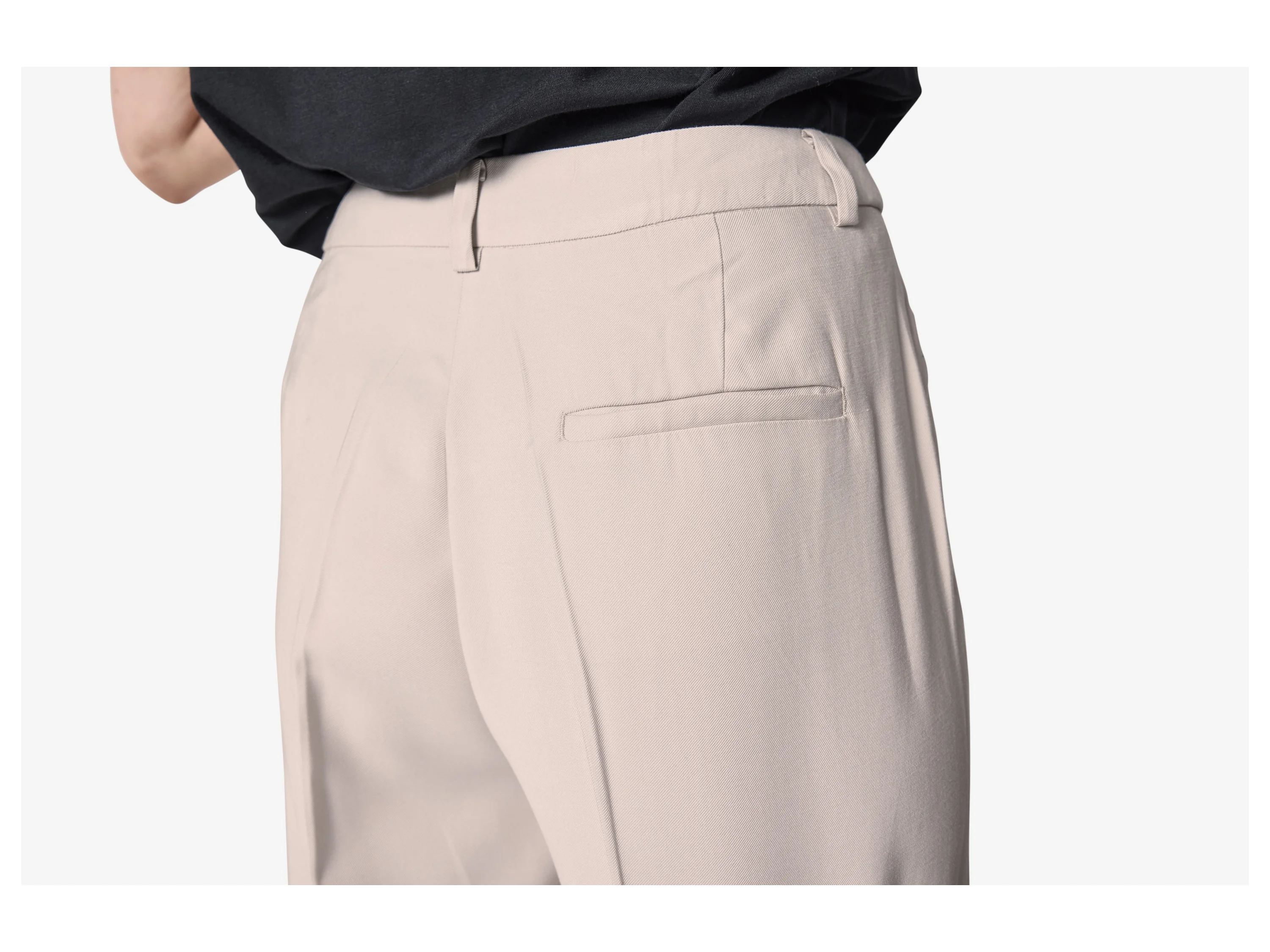 ESMARA® Damen Palazzohose (Beige, 34) – Bild 4 von 4