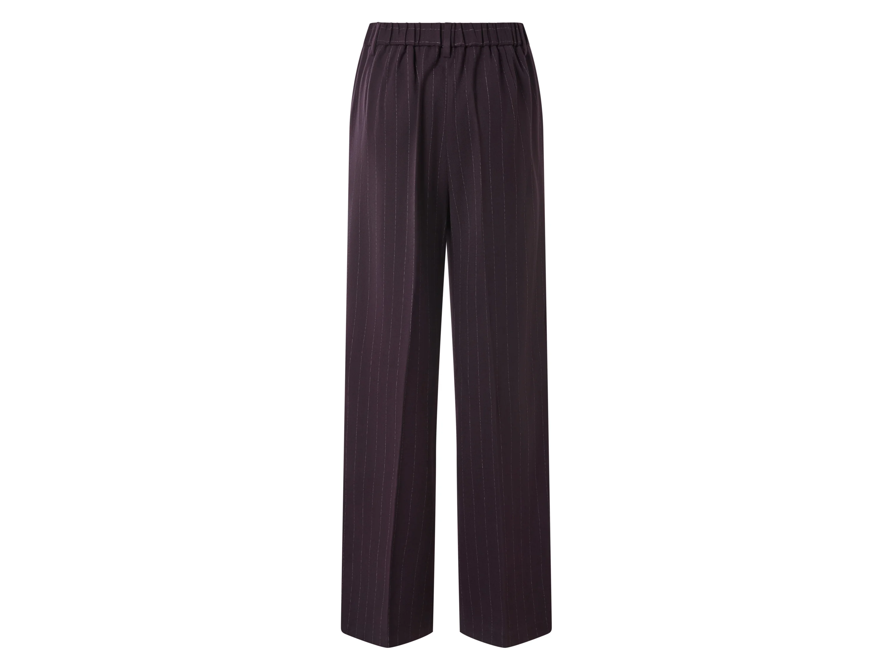 ESMARA® Damen Palazzohose (Bordeaux, L(44/46)) – Bild 3 von 4
