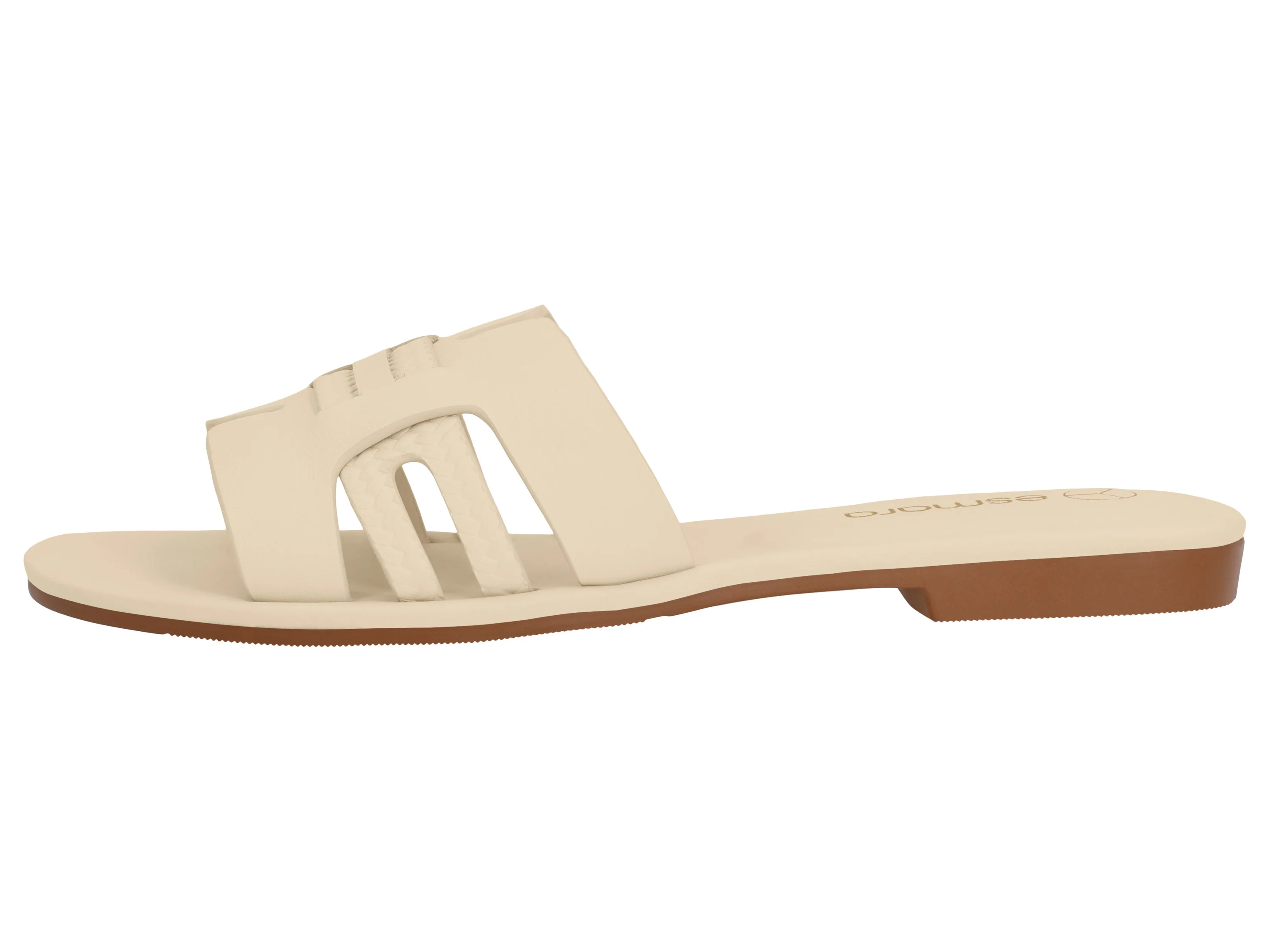 ESMARA® Damen Pantolette (Beige, 39) – Bild 2 von 3