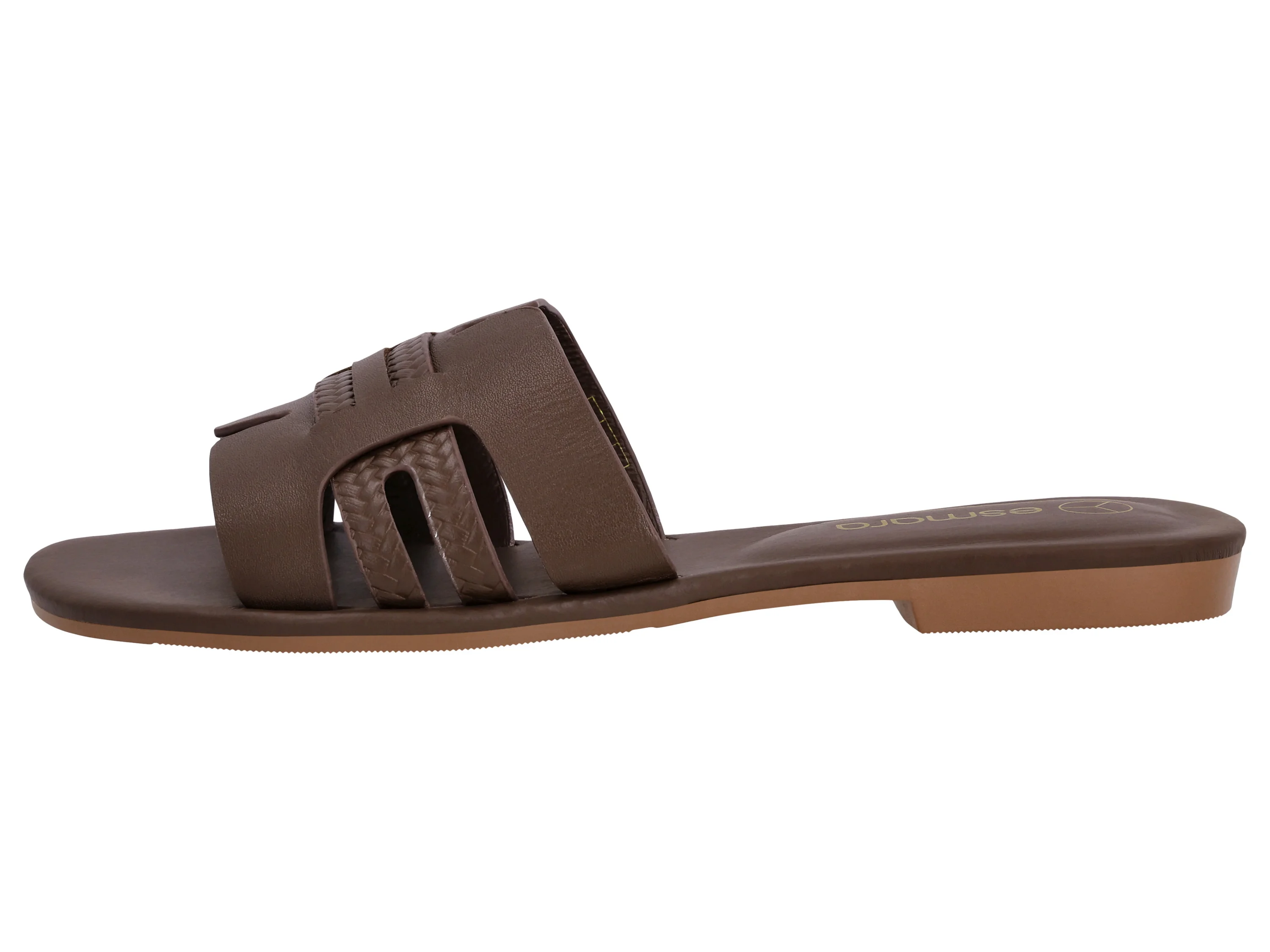 ESMARA® Damen Pantolette (Braun, 36) – Bild 2 von 3