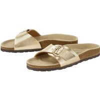ESMARA® Damen Pantolette (Gold, 40)