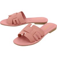 ESMARA® Damen Pantoletten (Rosé, 39)