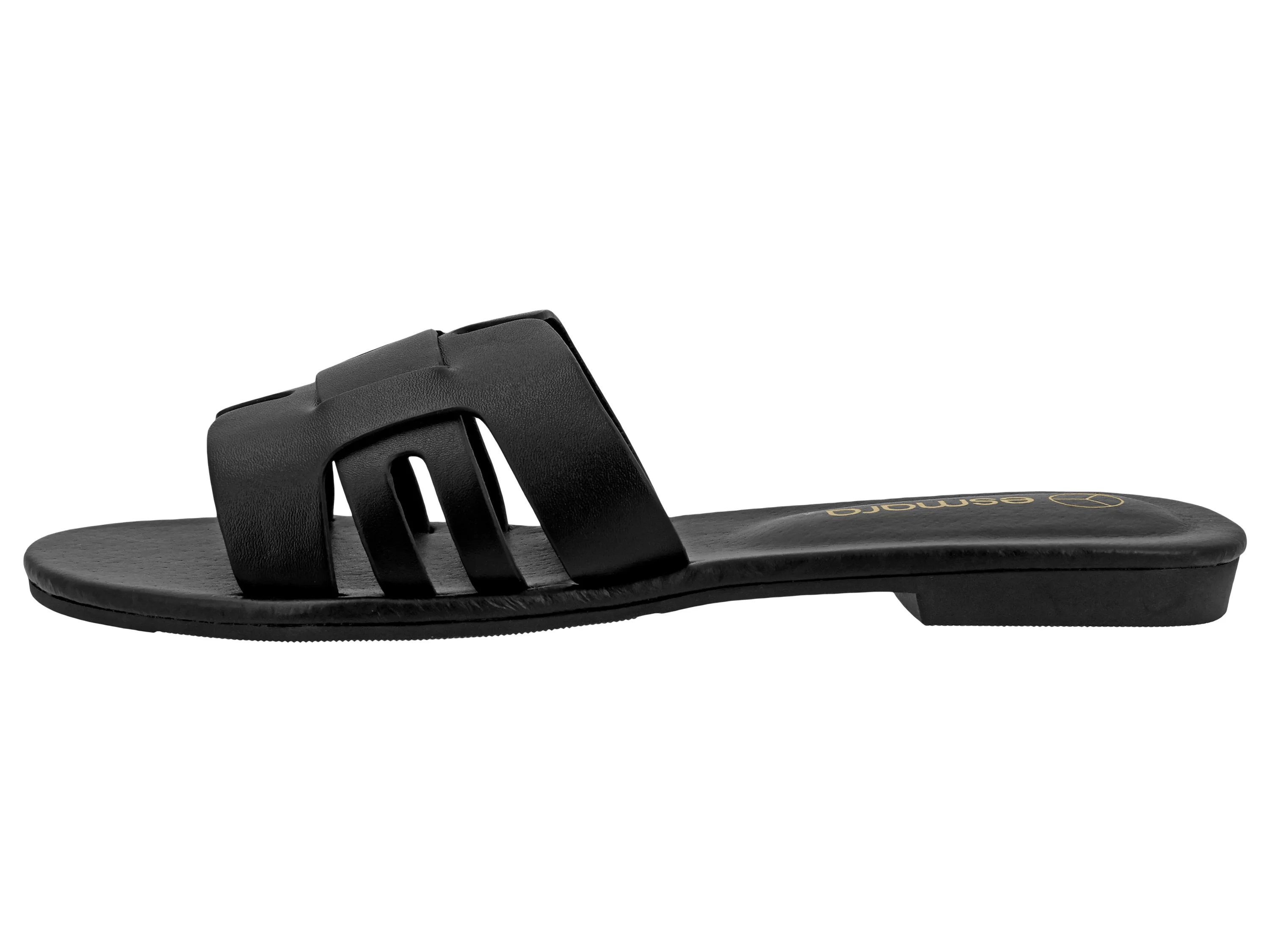 ESMARA® Damen Pantoletten (Schwarz, 39) – Bild 2 von 4