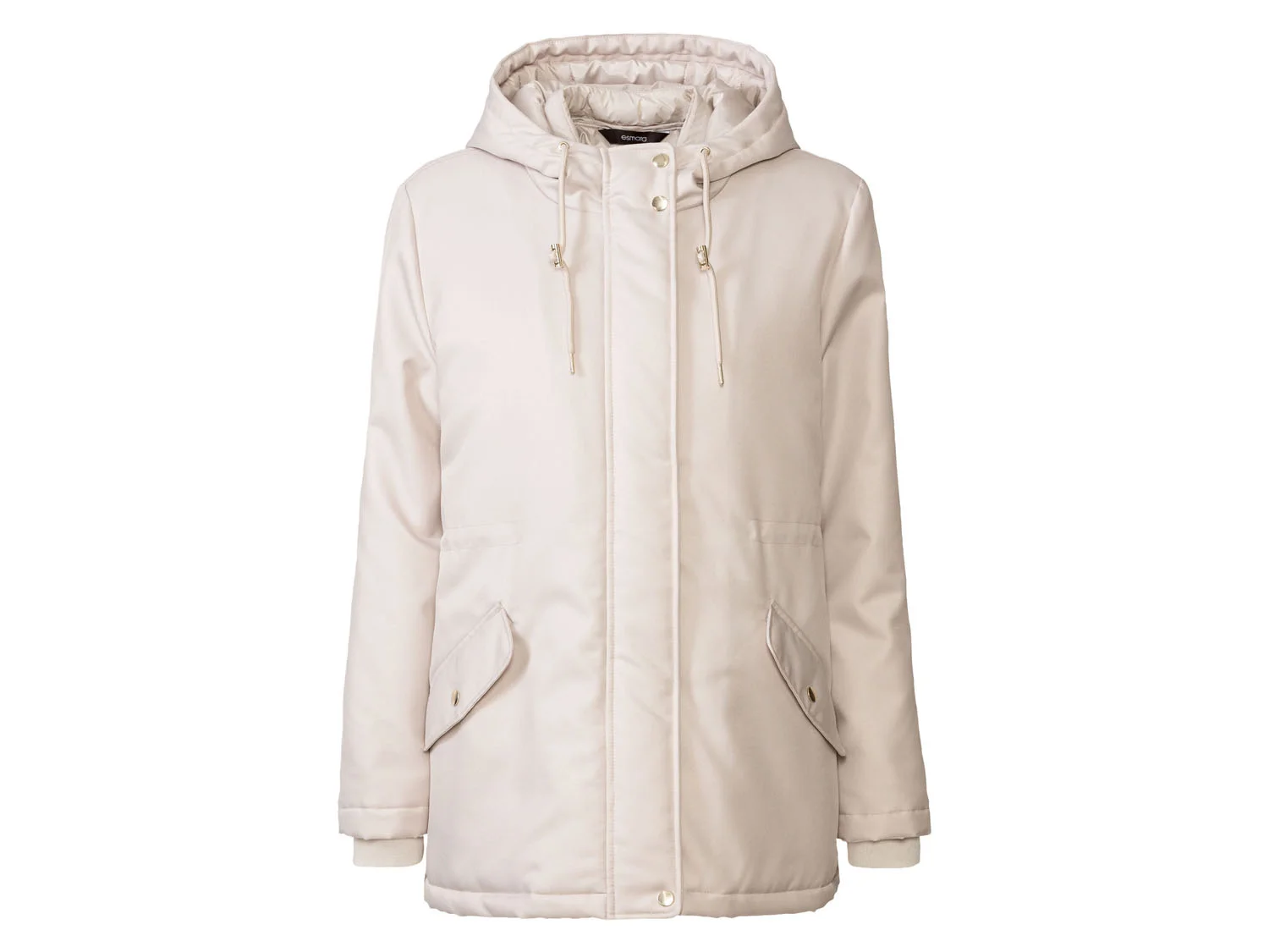 ESMARA® Damen Parka mit Weste (Beige, S(36/38)) – Bild 2 von 4
