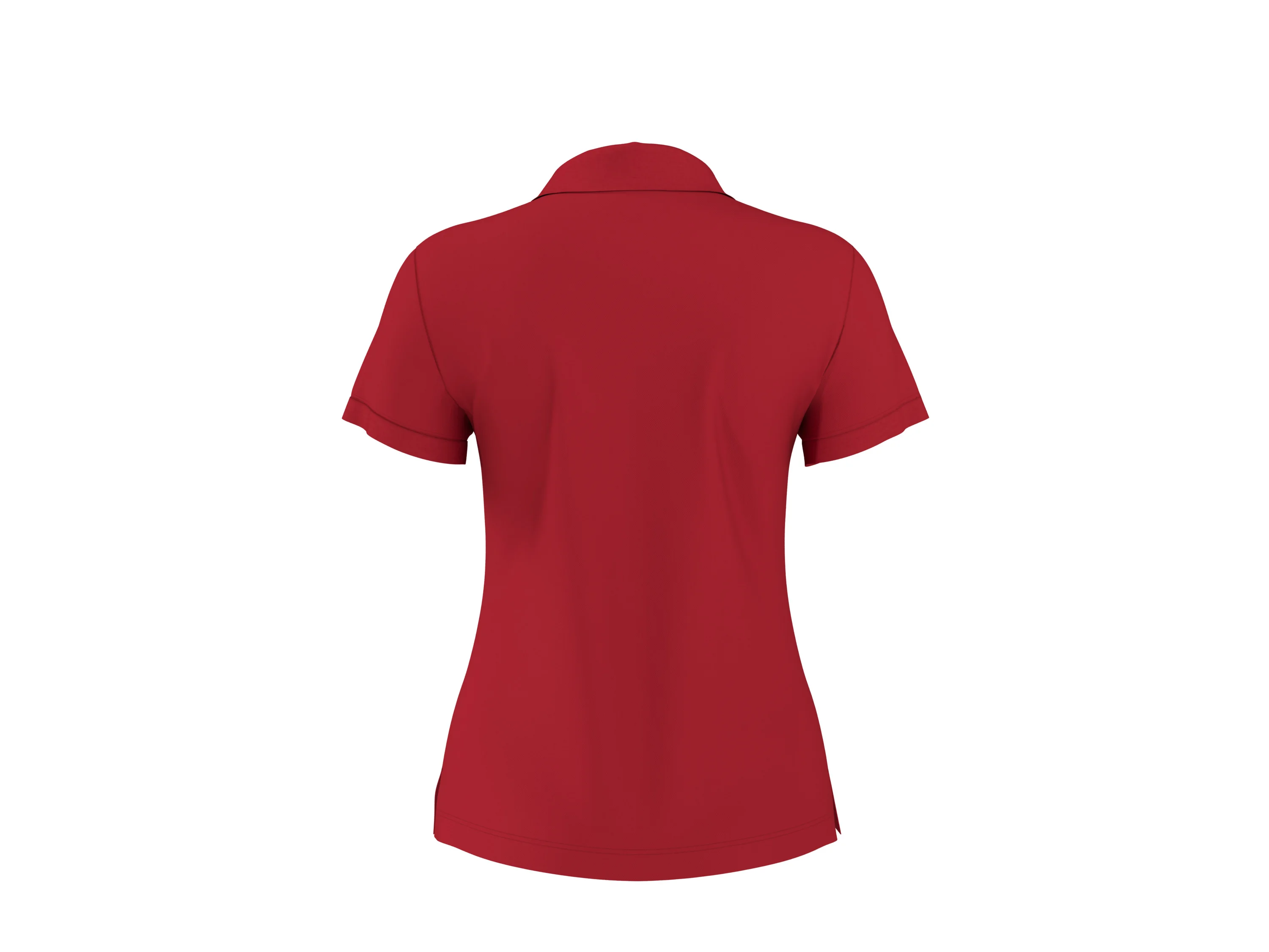 ESMARA® Damen Poloshirt (Rot, M(40/42)) – Bild 4 von 4