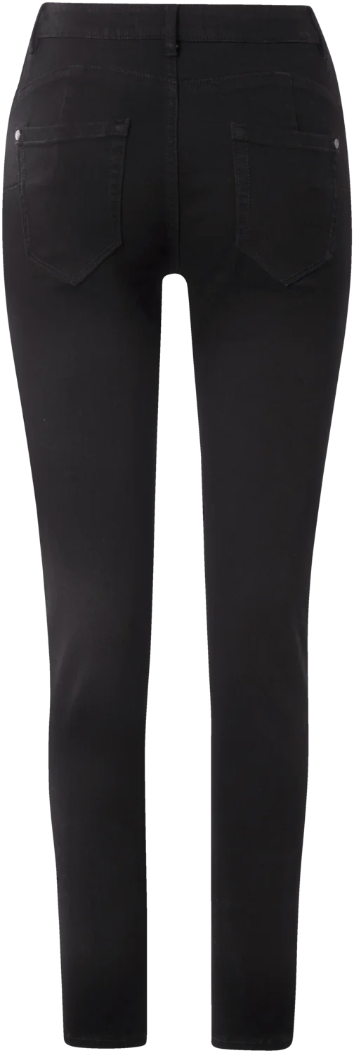 ESMARA® Damen Premium-Jeans, Skinny Fit, normale Leibhöhe (Schwarz, 46) – Bild 3 von 3